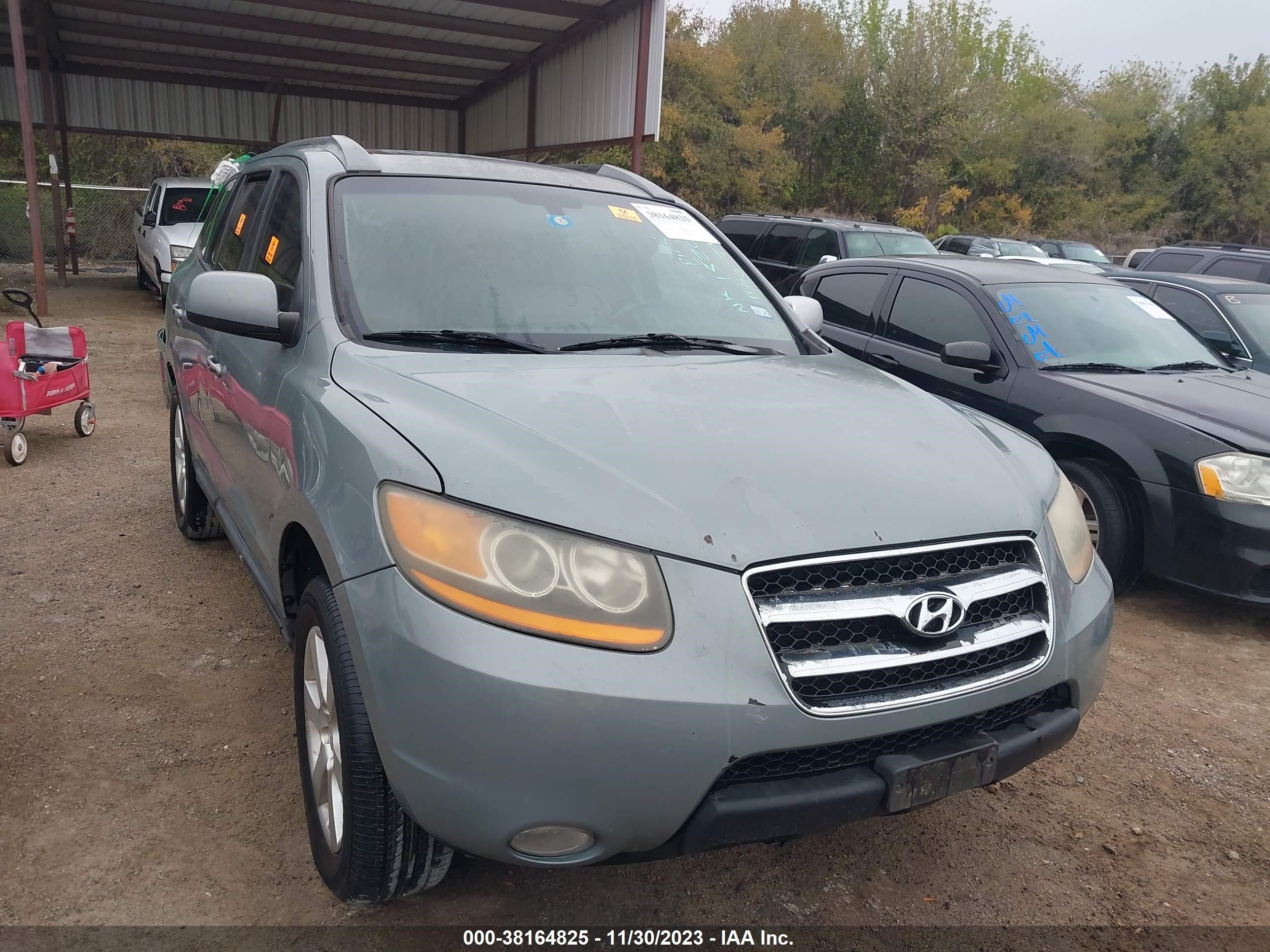 HYUNDAI SANTA FE 2008 5nmsh13e98h152076