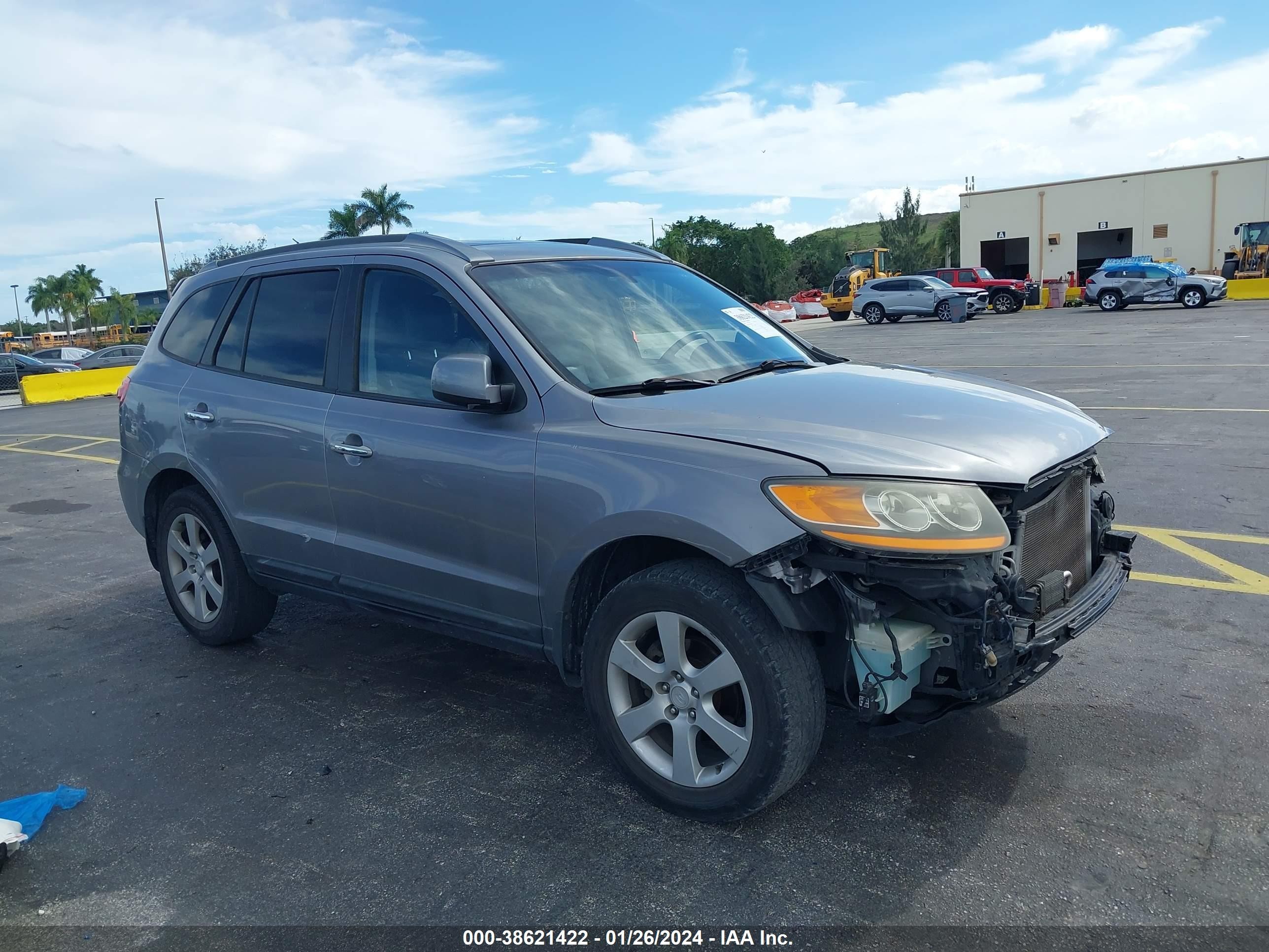 HYUNDAI SANTA FE 2008 5nmsh13e98h224684