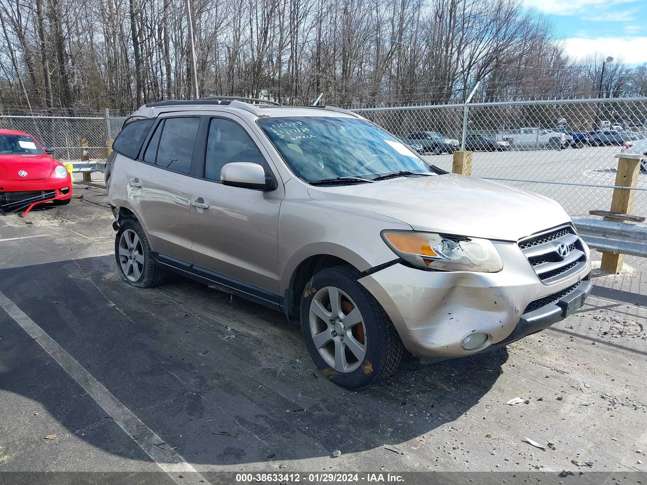 HYUNDAI SANTA FE 2007 5nmsh13ex7h058934