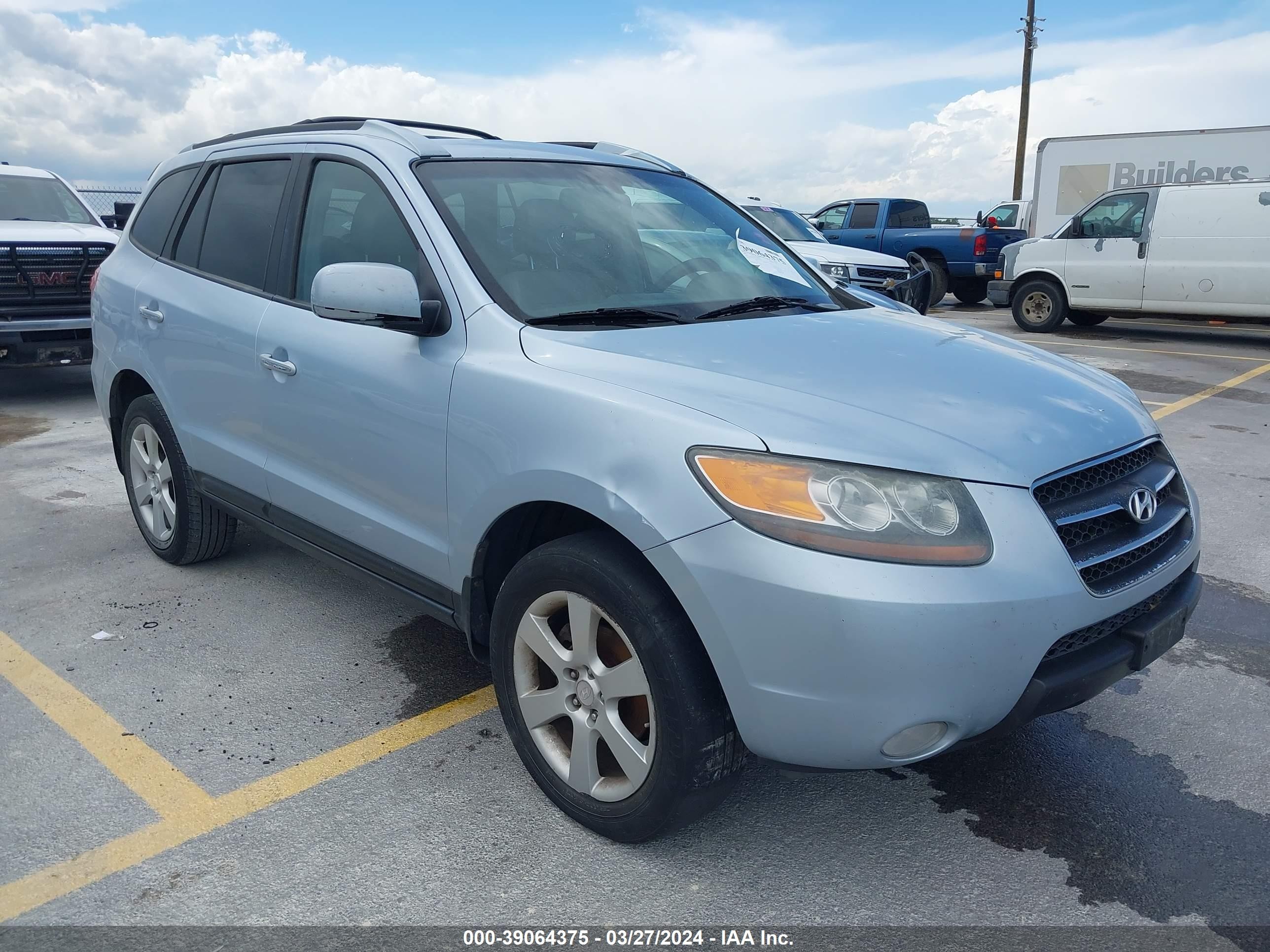 HYUNDAI SANTA FE 2007 5nmsh13ex7h119411