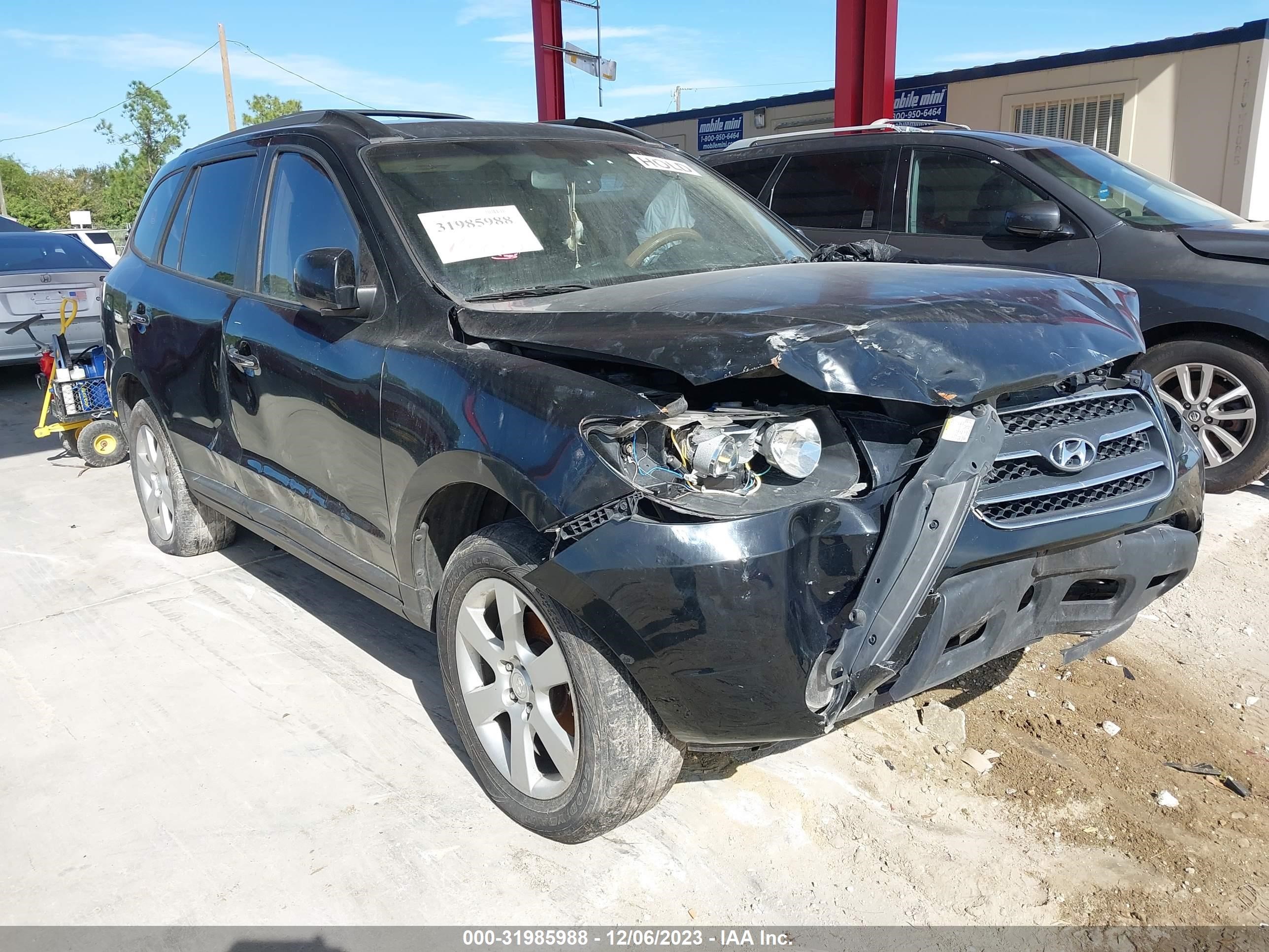 HYUNDAI SANTA FE 2009 5nmsh13ex9h305744