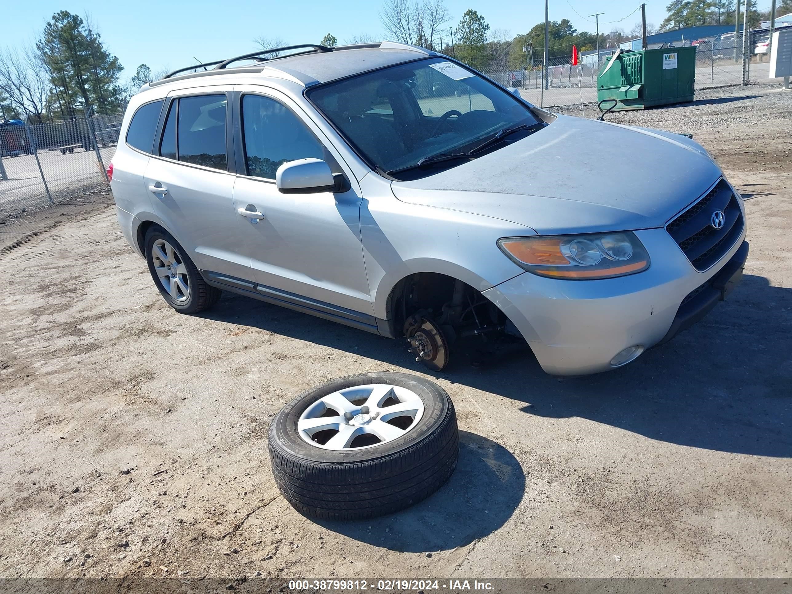 HYUNDAI SANTA FE 2009 5nmsh13ex9h308126