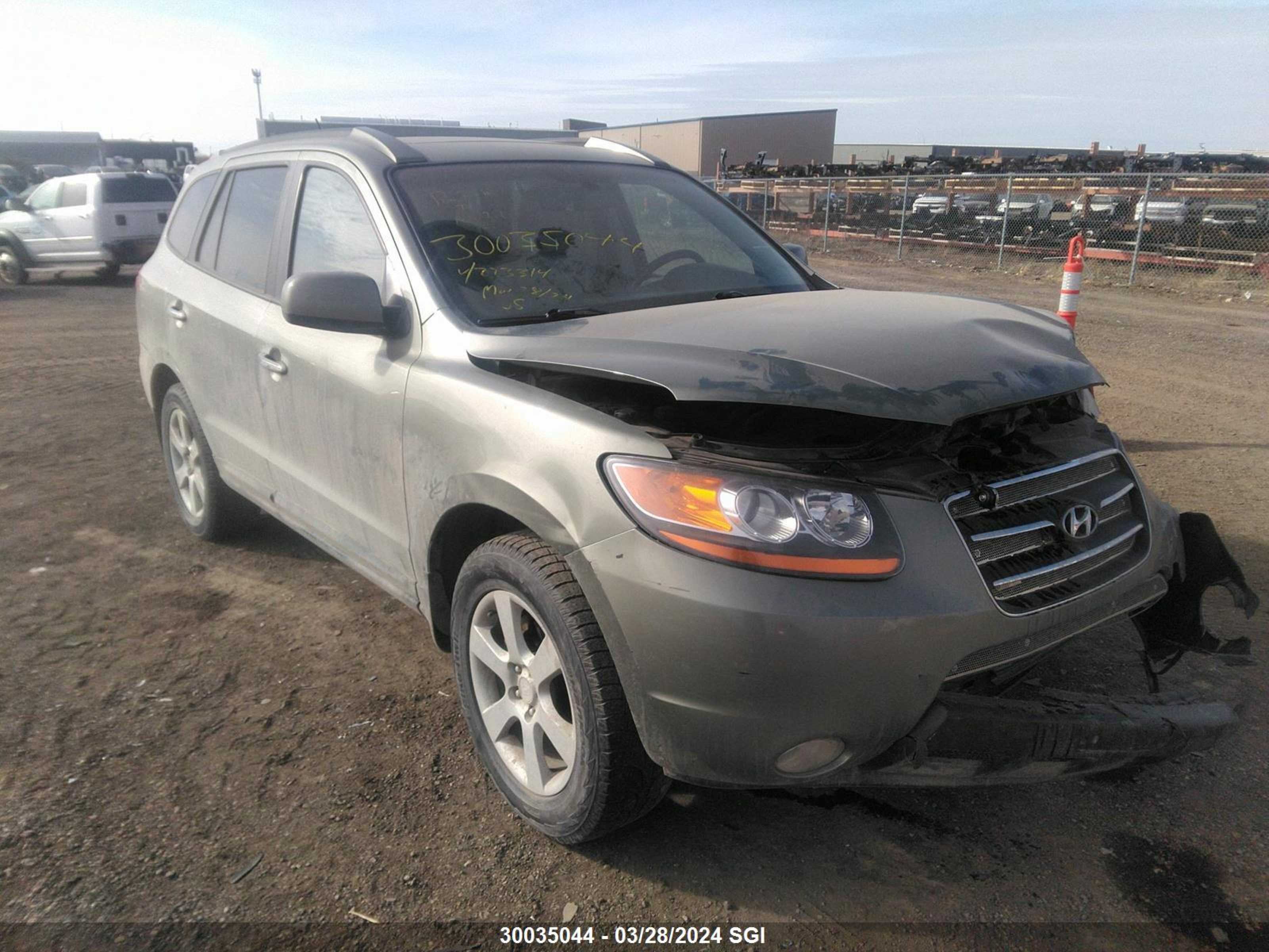 HYUNDAI SANTA FE 2008 5nmsh73e08h223314