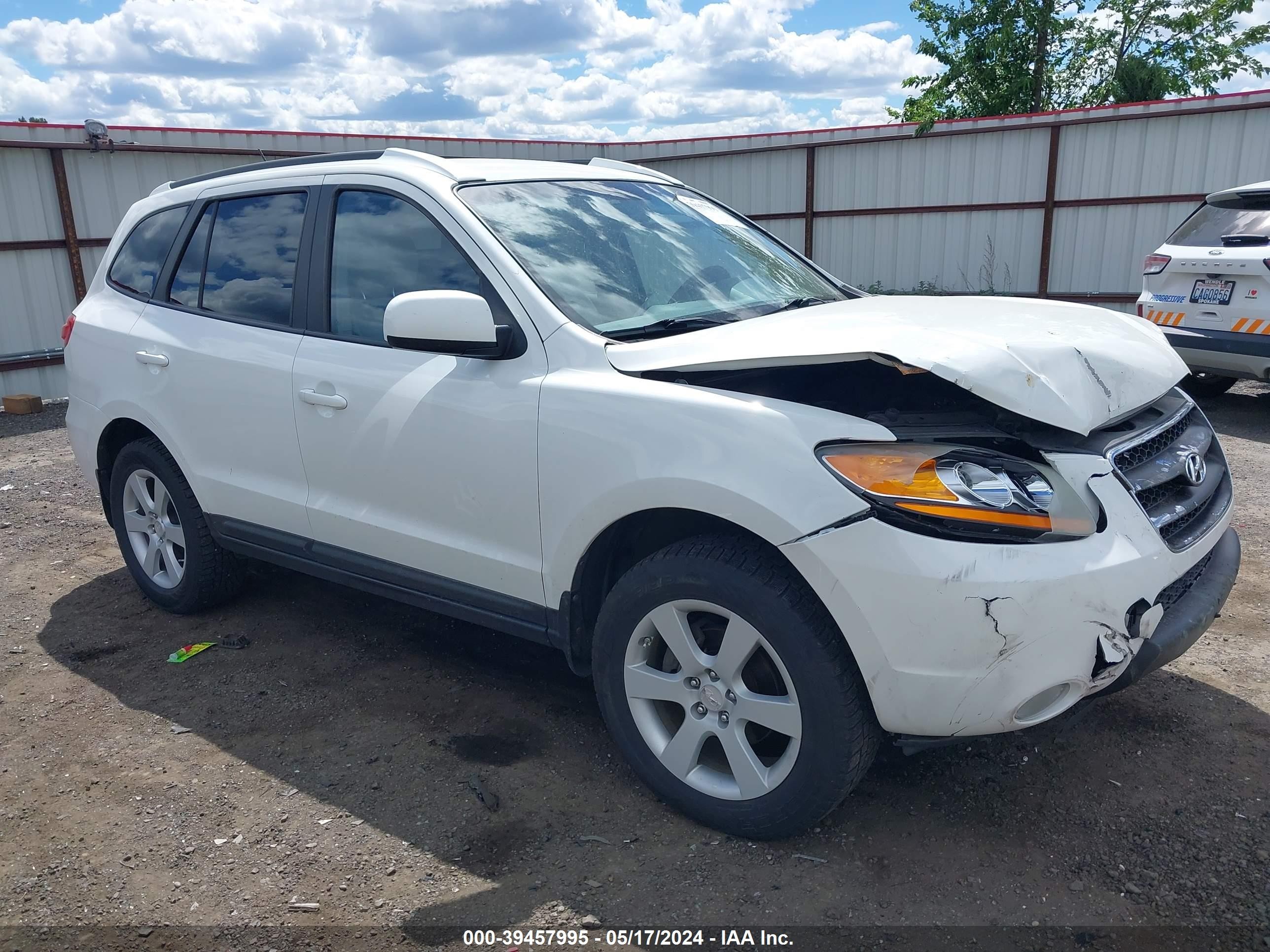 HYUNDAI SANTA FE 2008 5nmsh73e18h136330