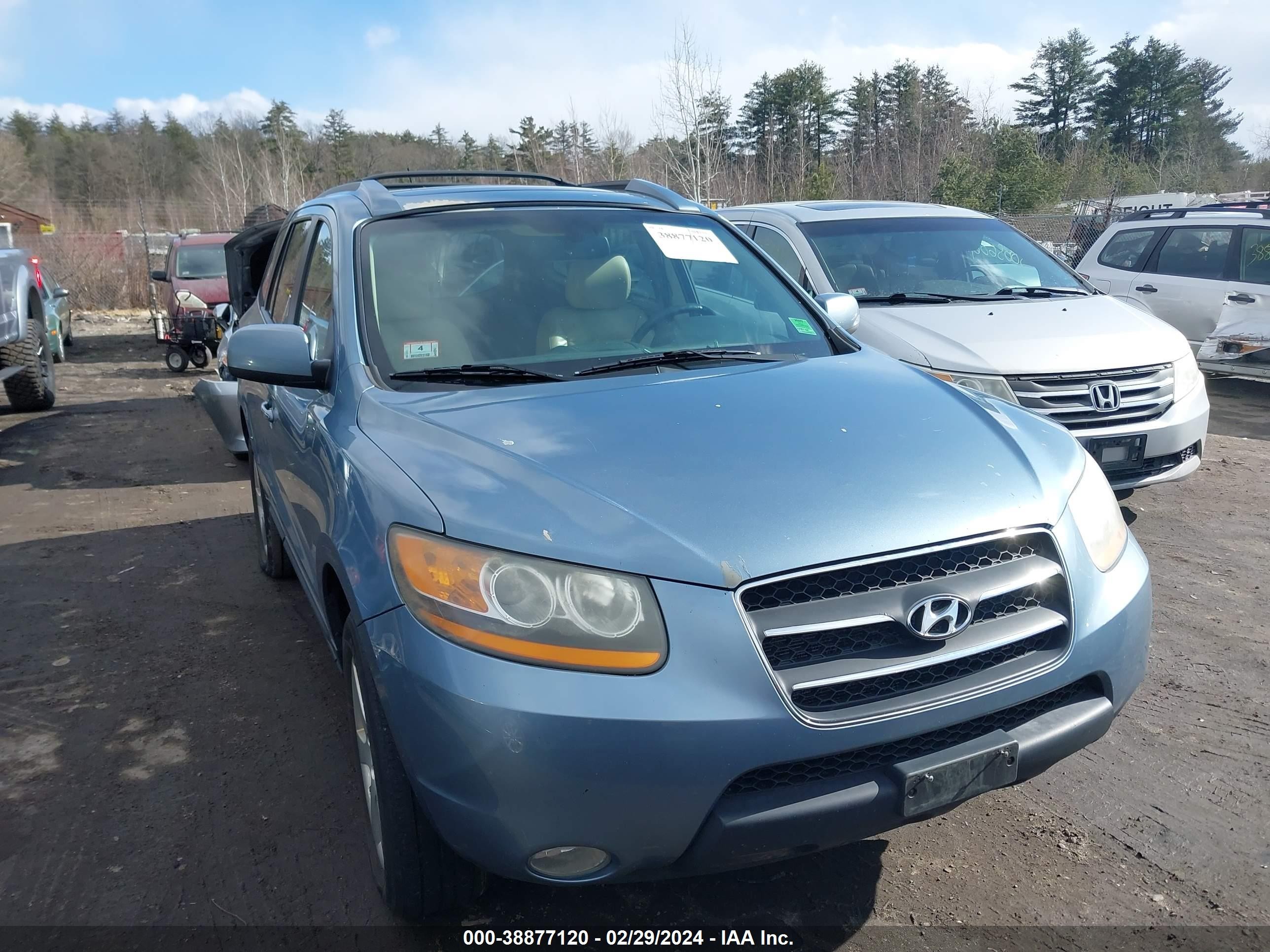 HYUNDAI SANTA FE 2009 5nmsh73e19h266853