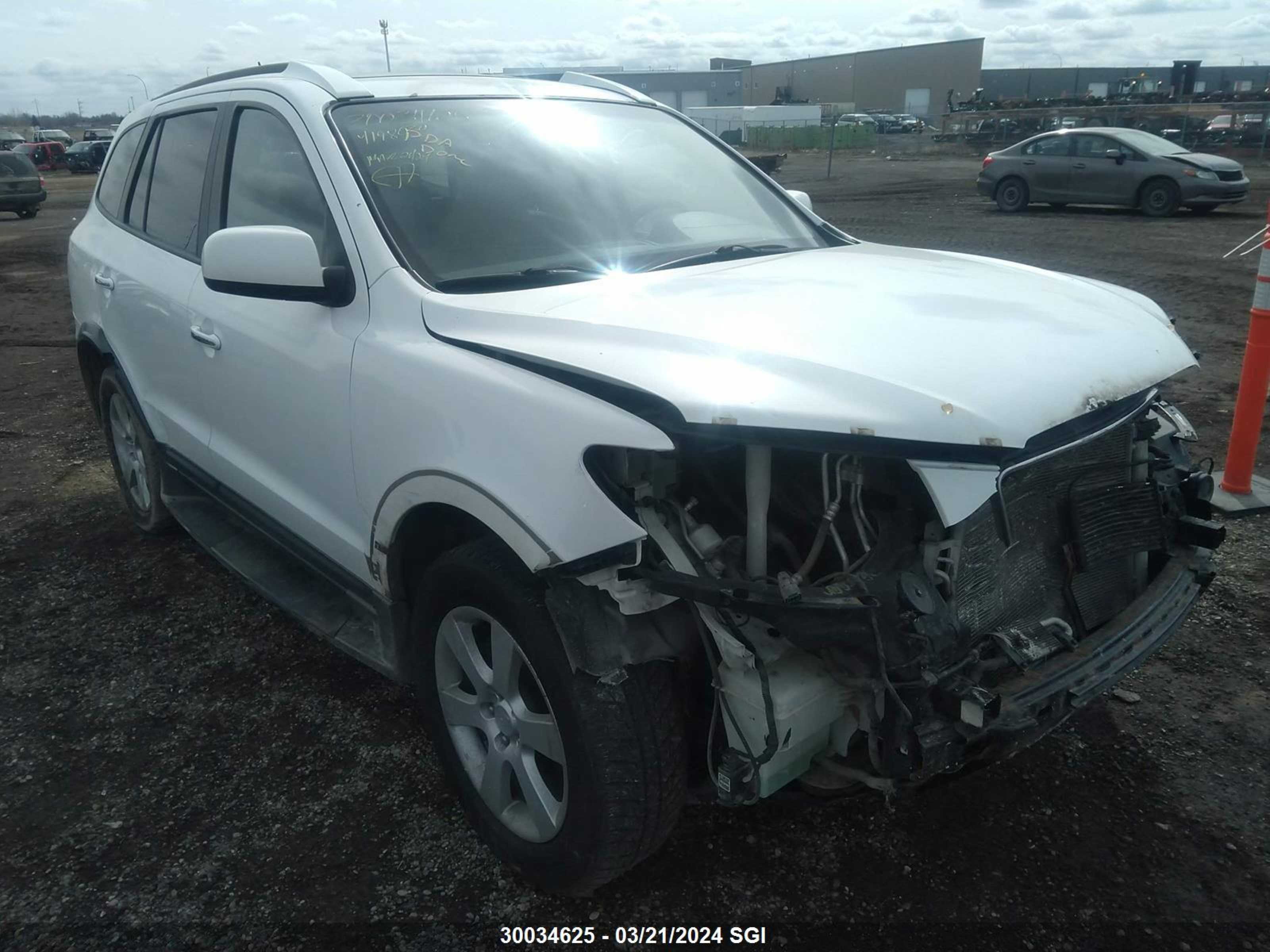 HYUNDAI SANTA FE 2008 5nmsh73e28h198030