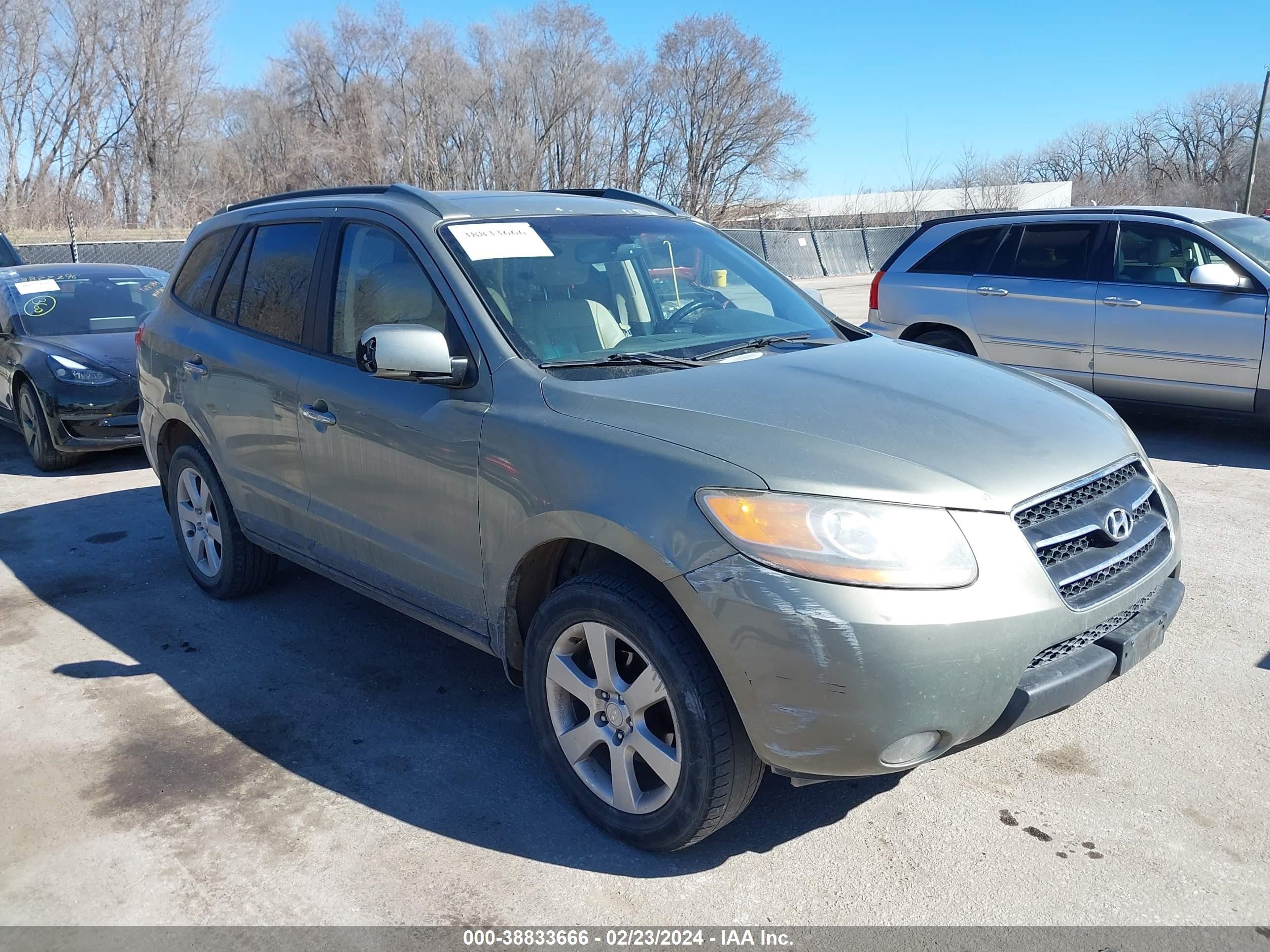 HYUNDAI SANTA FE 2008 5nmsh73e28h204926