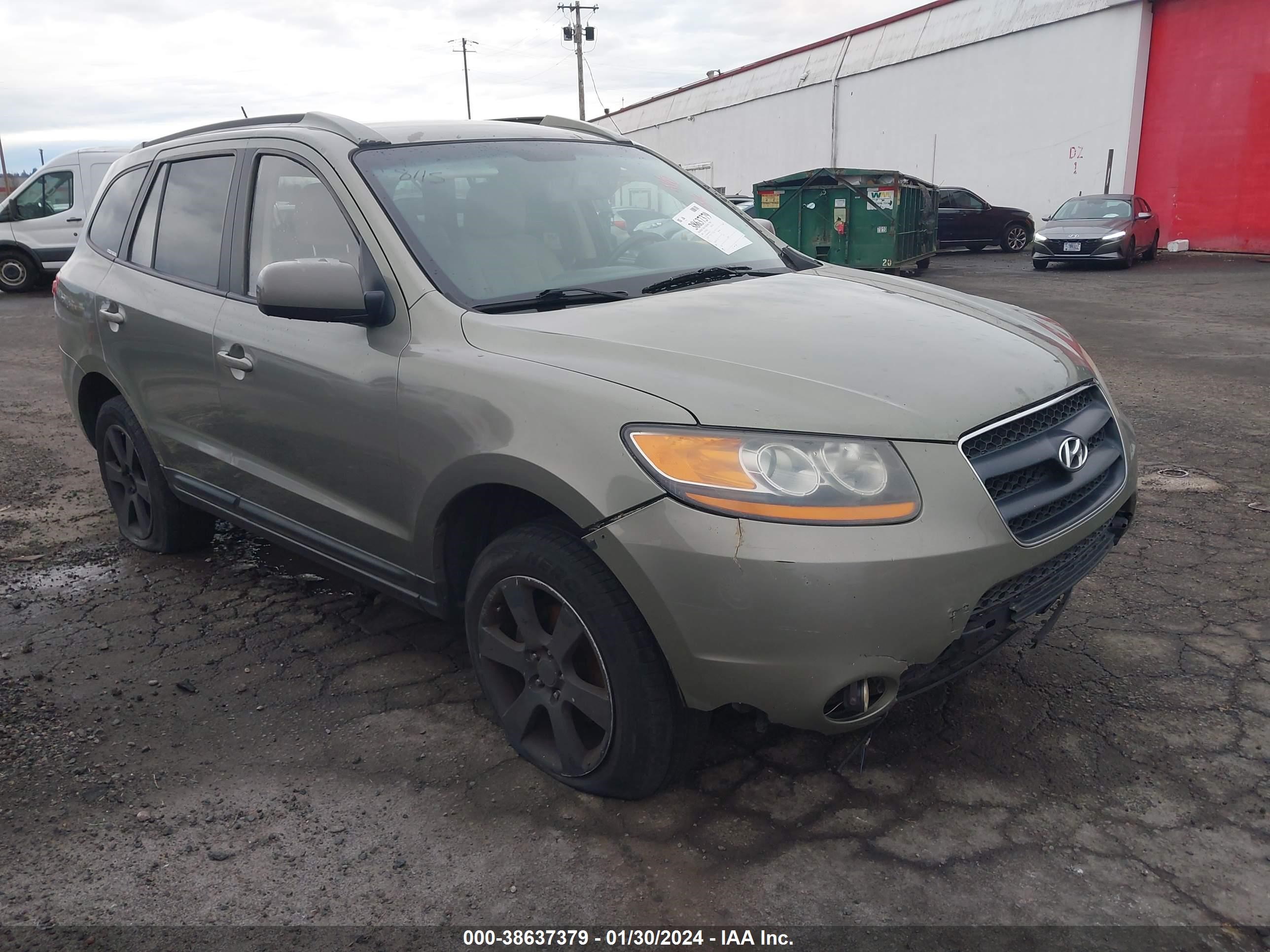 HYUNDAI SANTA FE 2008 5nmsh73e48h169712