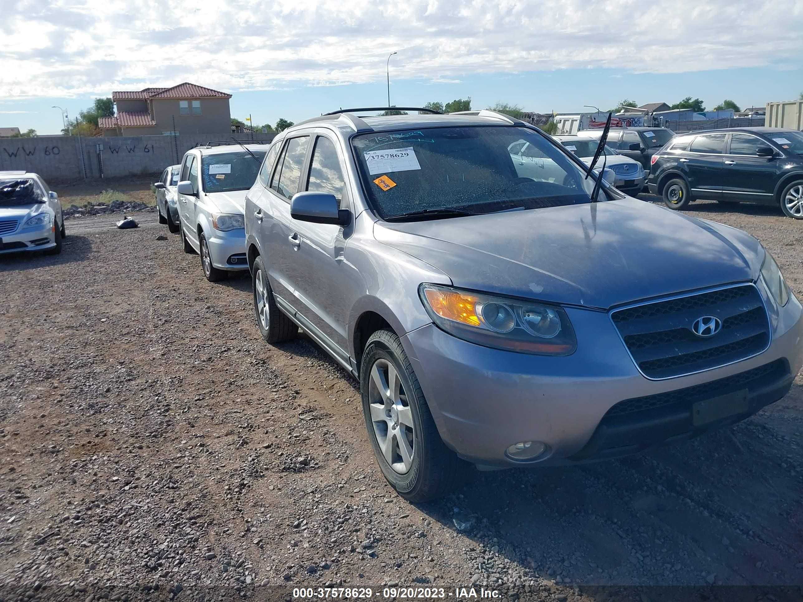 HYUNDAI SANTA FE 2008 5nmsh73e58h171212