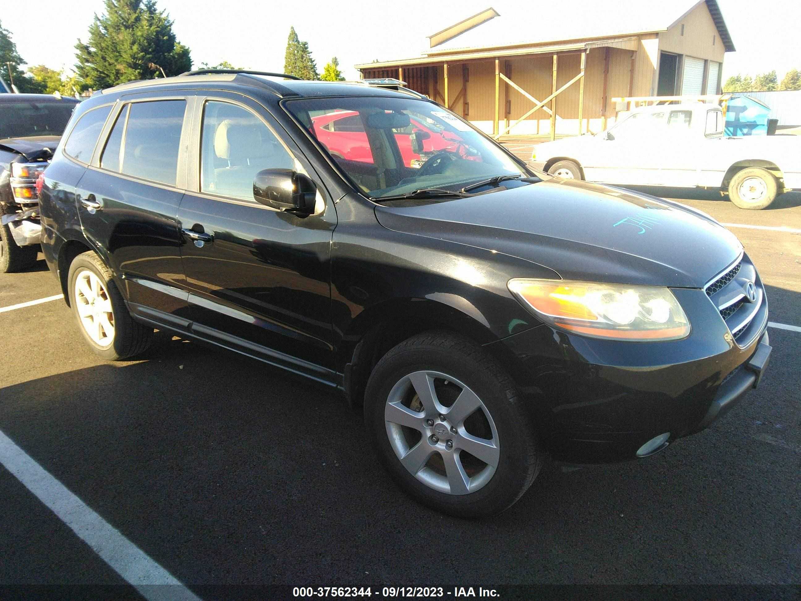 HYUNDAI SANTA FE 2008 5nmsh73e78h158588