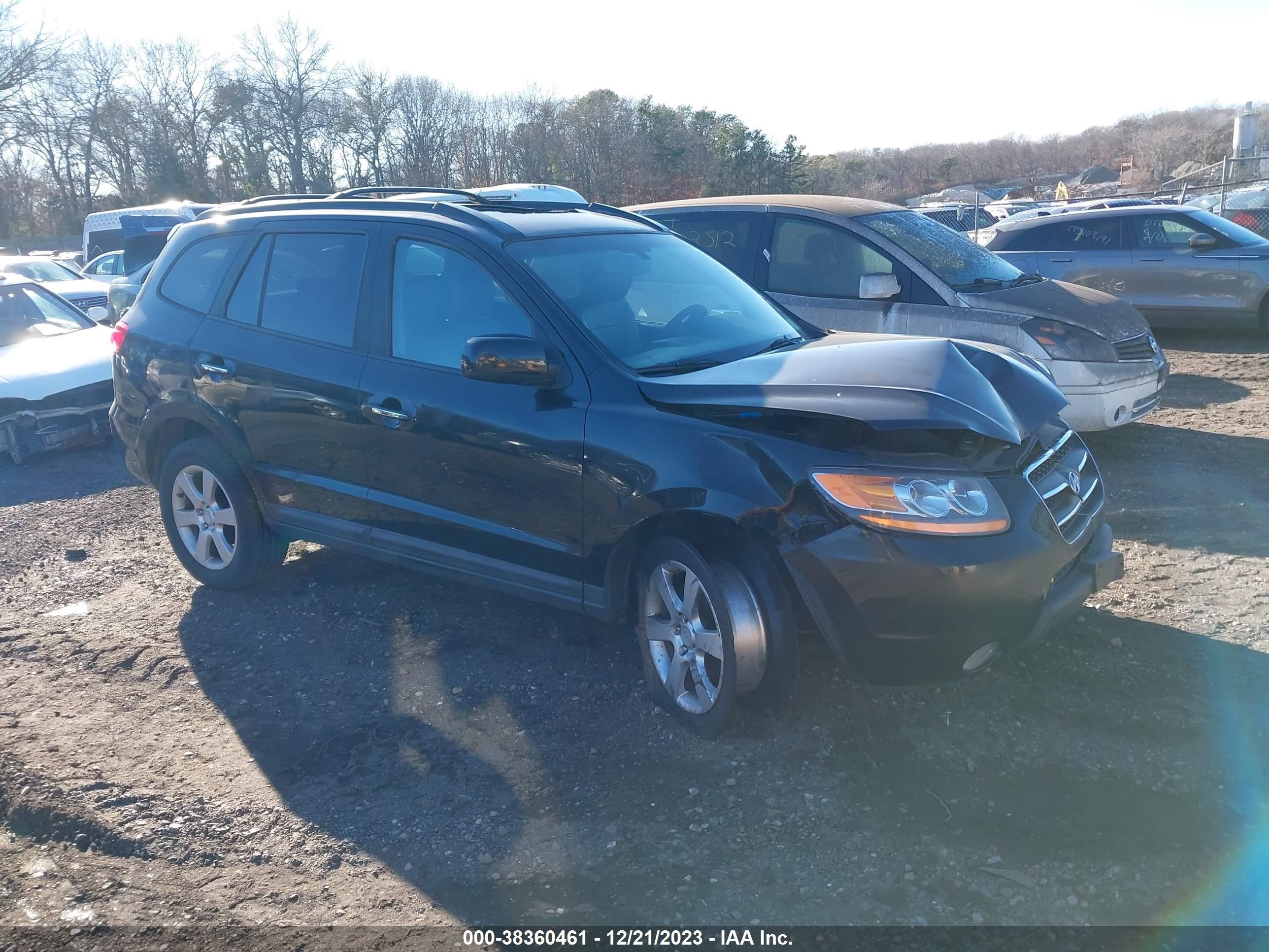 HYUNDAI SANTA FE 2009 5nmsh73e89h332234