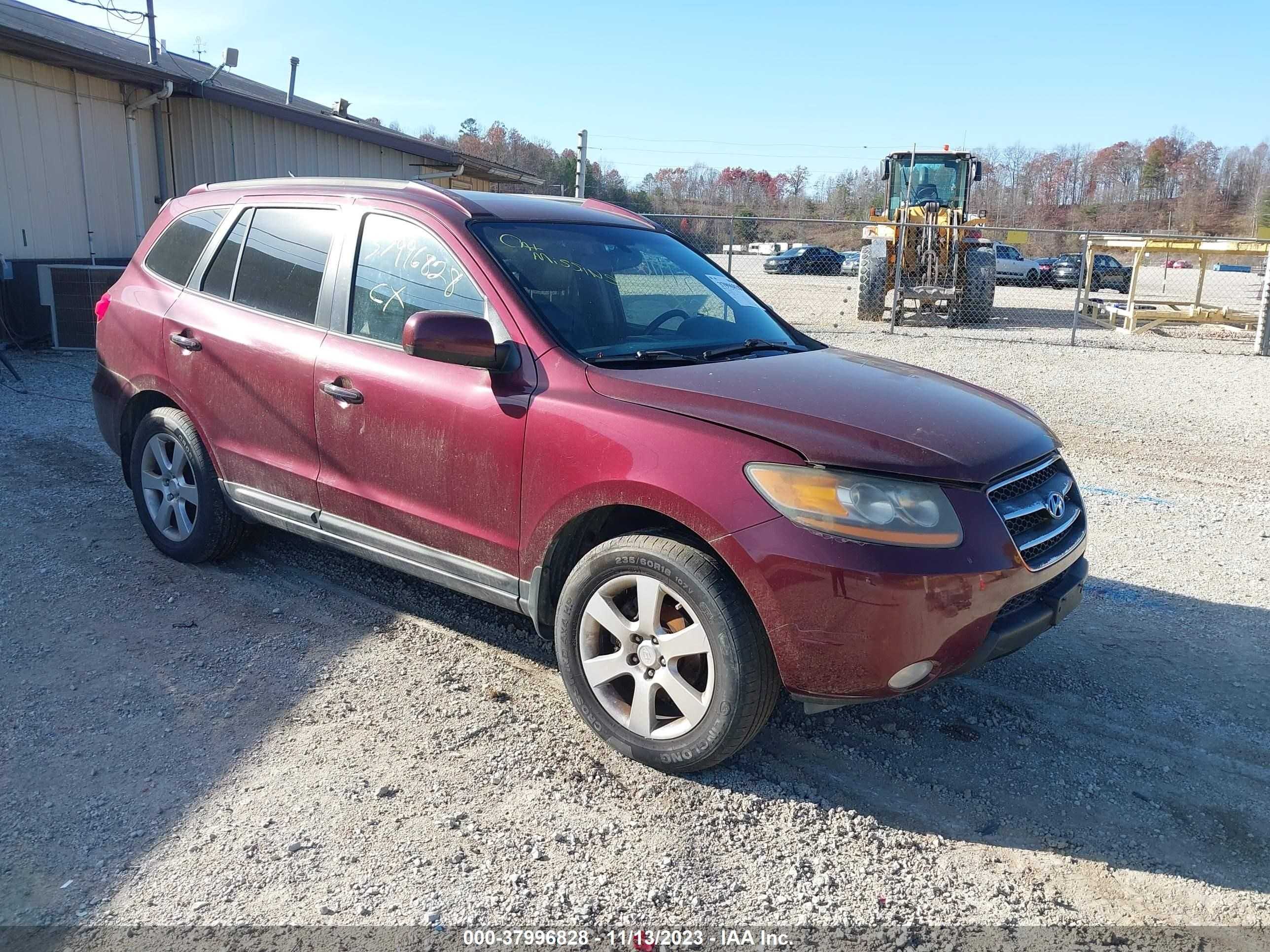 HYUNDAI SANTA FE 2008 5nmsh73e98h131585