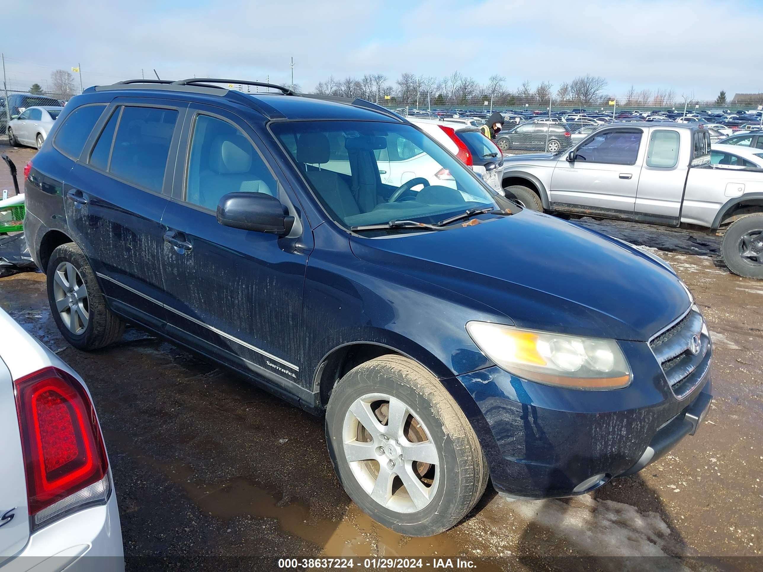 HYUNDAI SANTA FE 2007 5nmsh73ex7h009378