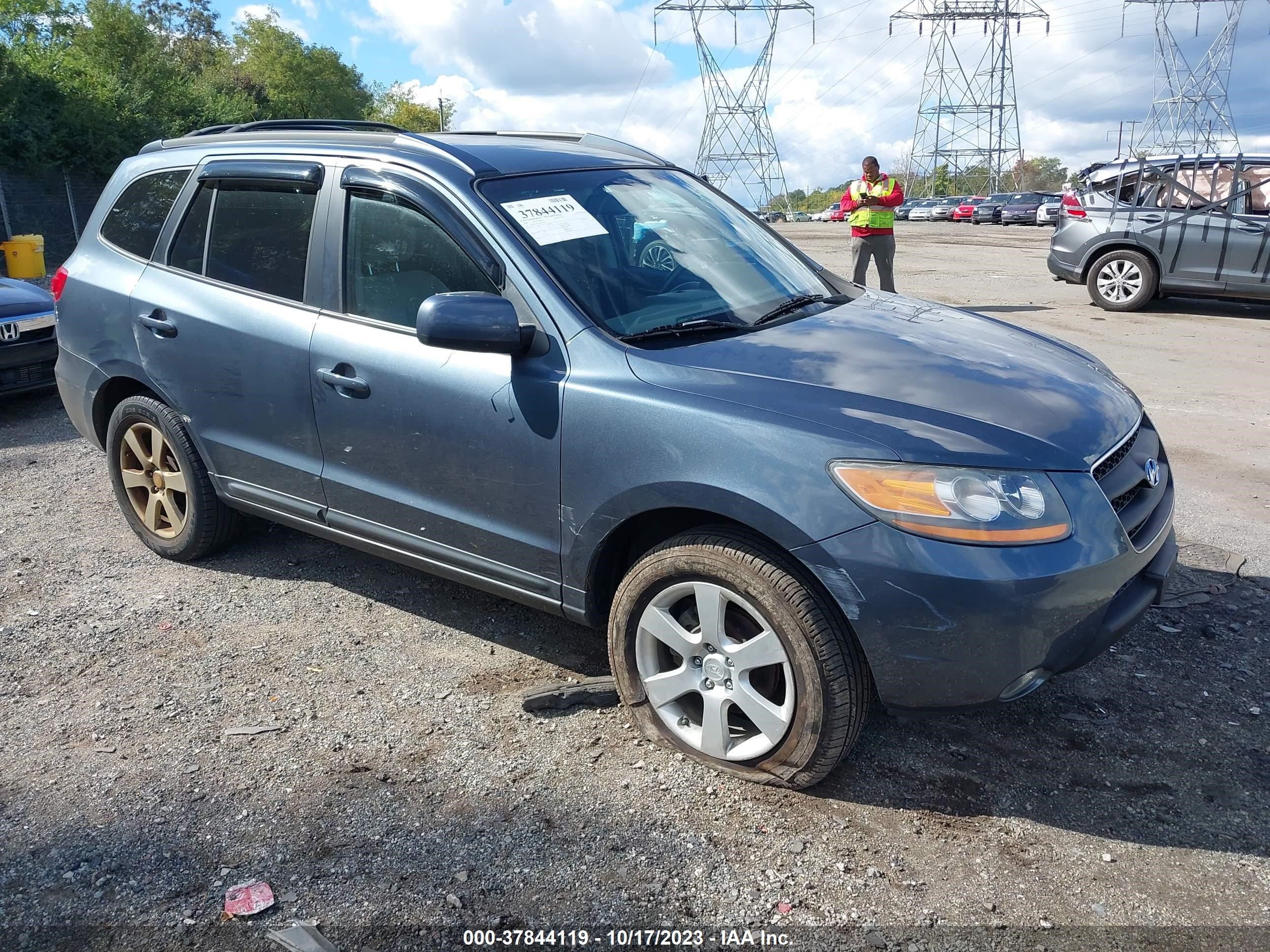 HYUNDAI SANTA FE 2009 5nmsh73ex9h233480