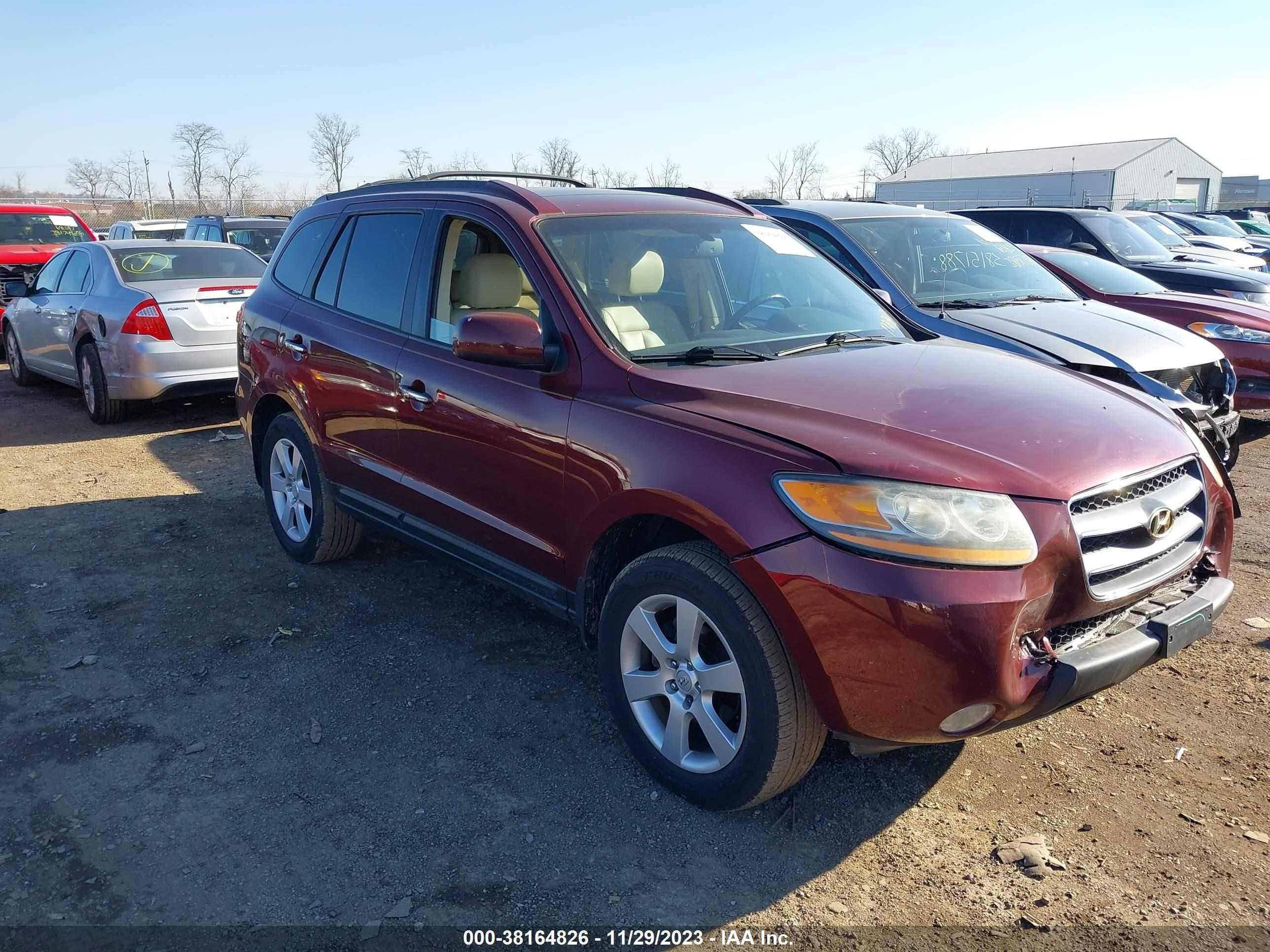 HYUNDAI SANTA FE 2009 5nmsh73ex9h268472