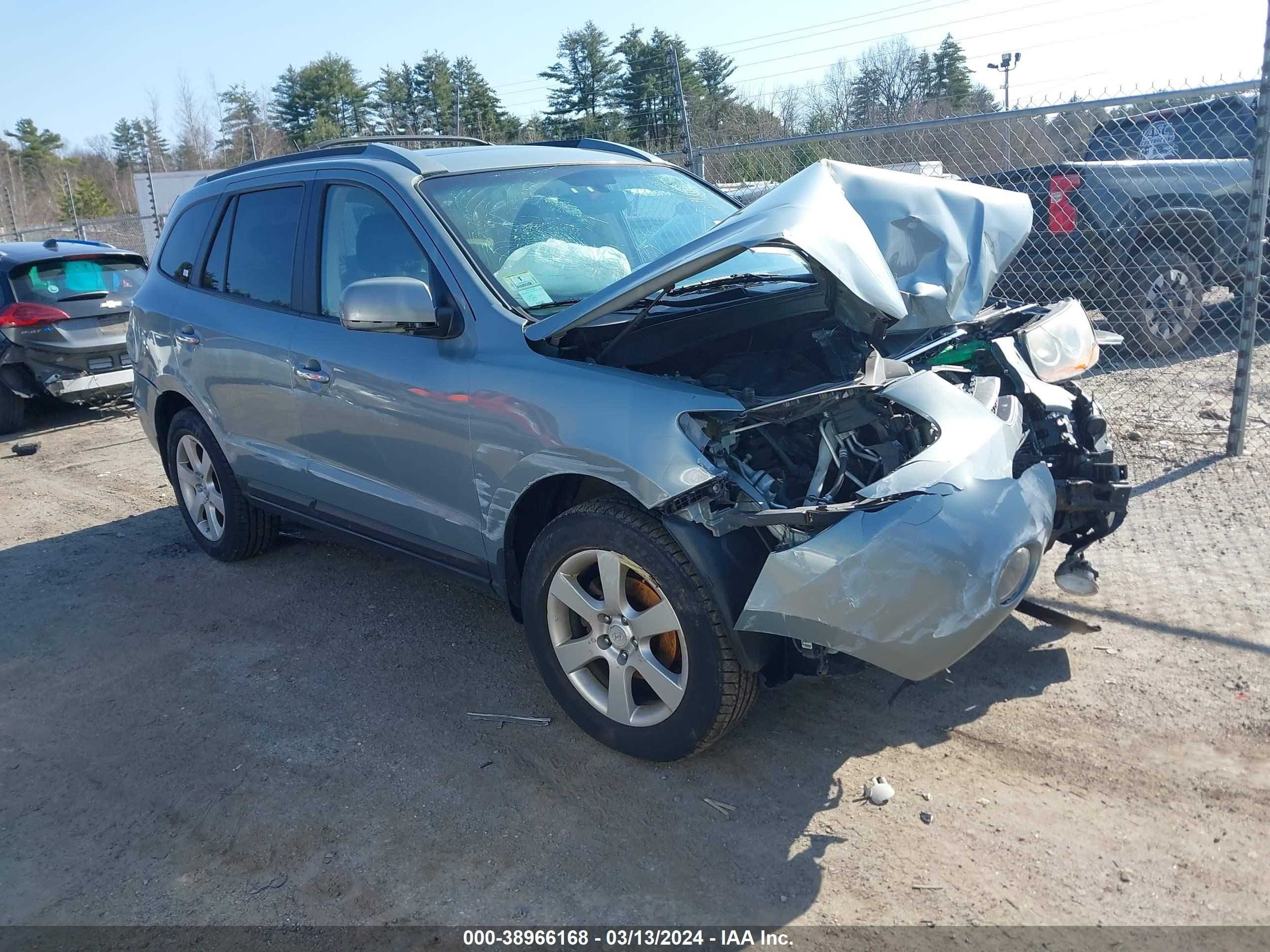 HYUNDAI SANTA FE 2009 5nmsh73ex9h288916