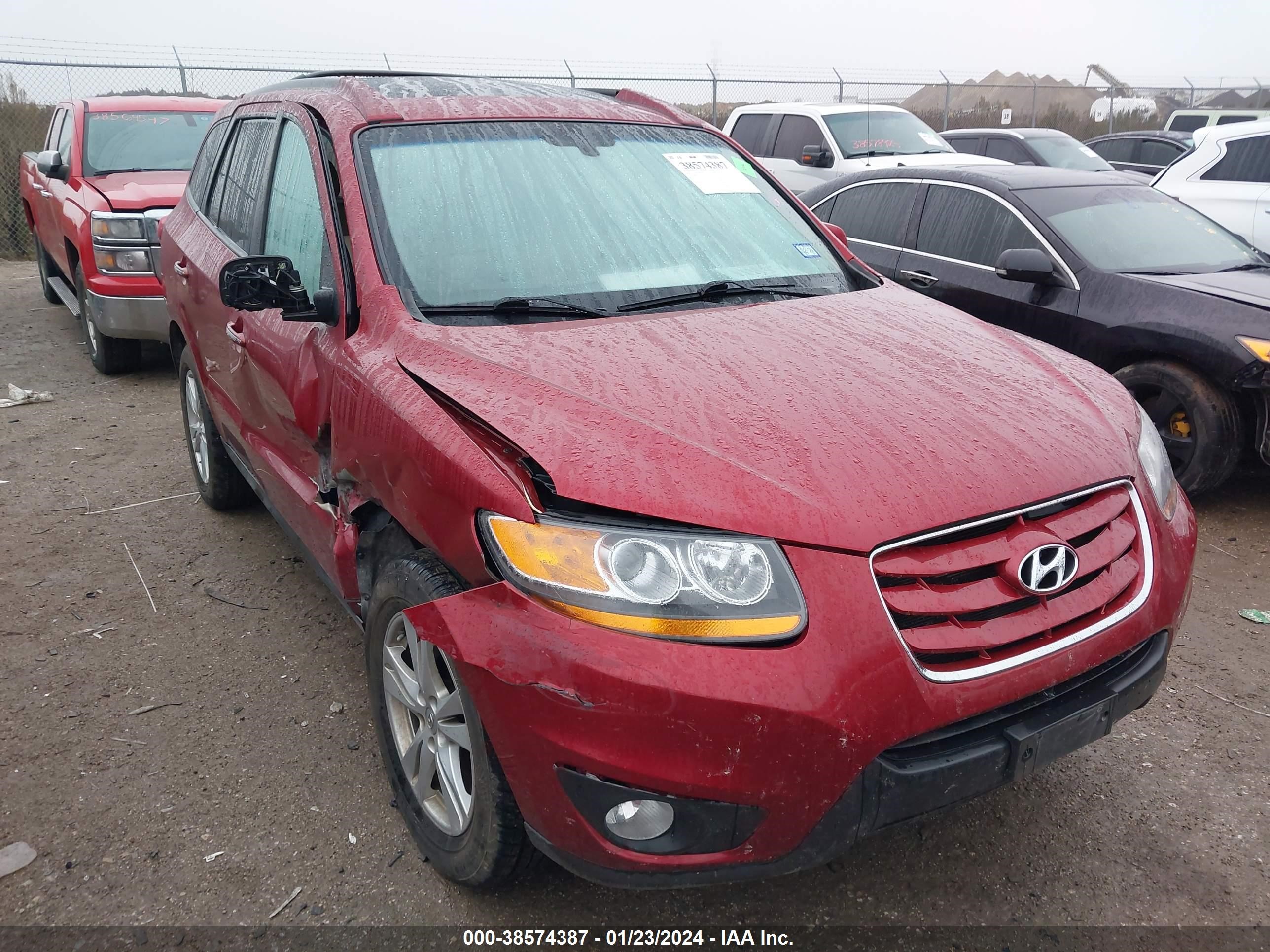 HYUNDAI SANTA FE 2010 5nmsk4ag1ah392171