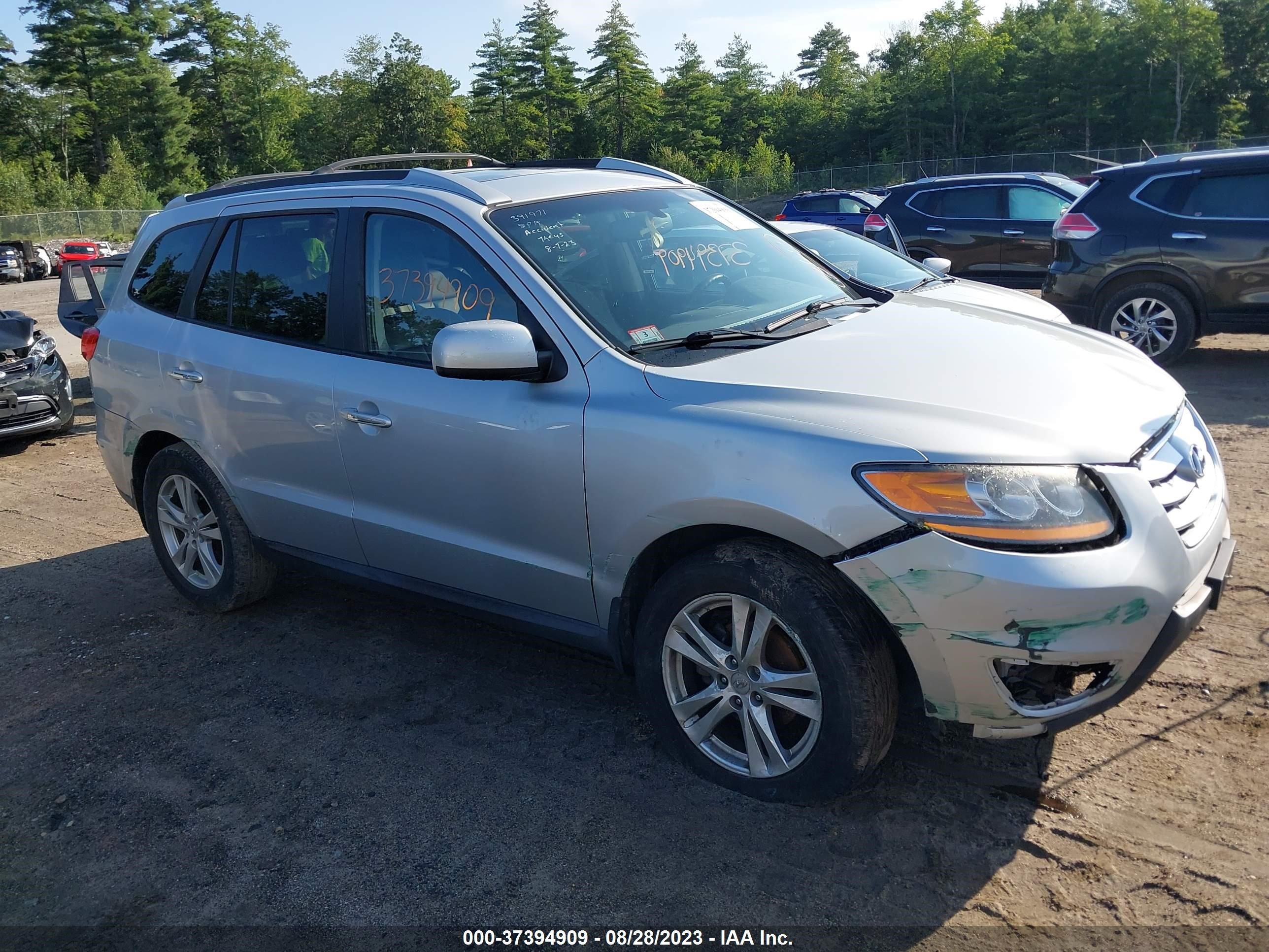 HYUNDAI SANTA FE 2010 5nmskdag4ah355261