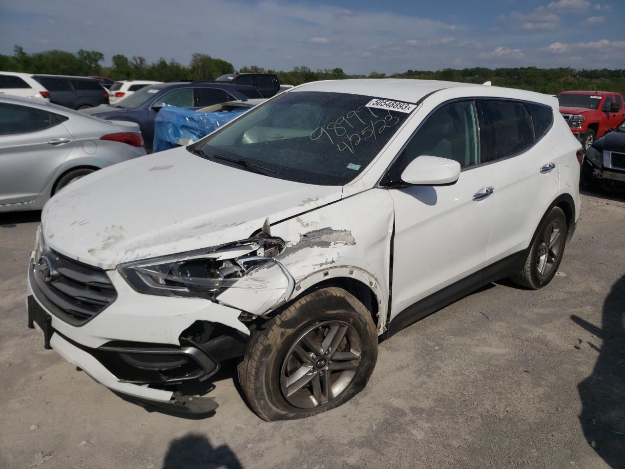 HYUNDAI SANTA FE 2017 5nmzt3lb3hh039481