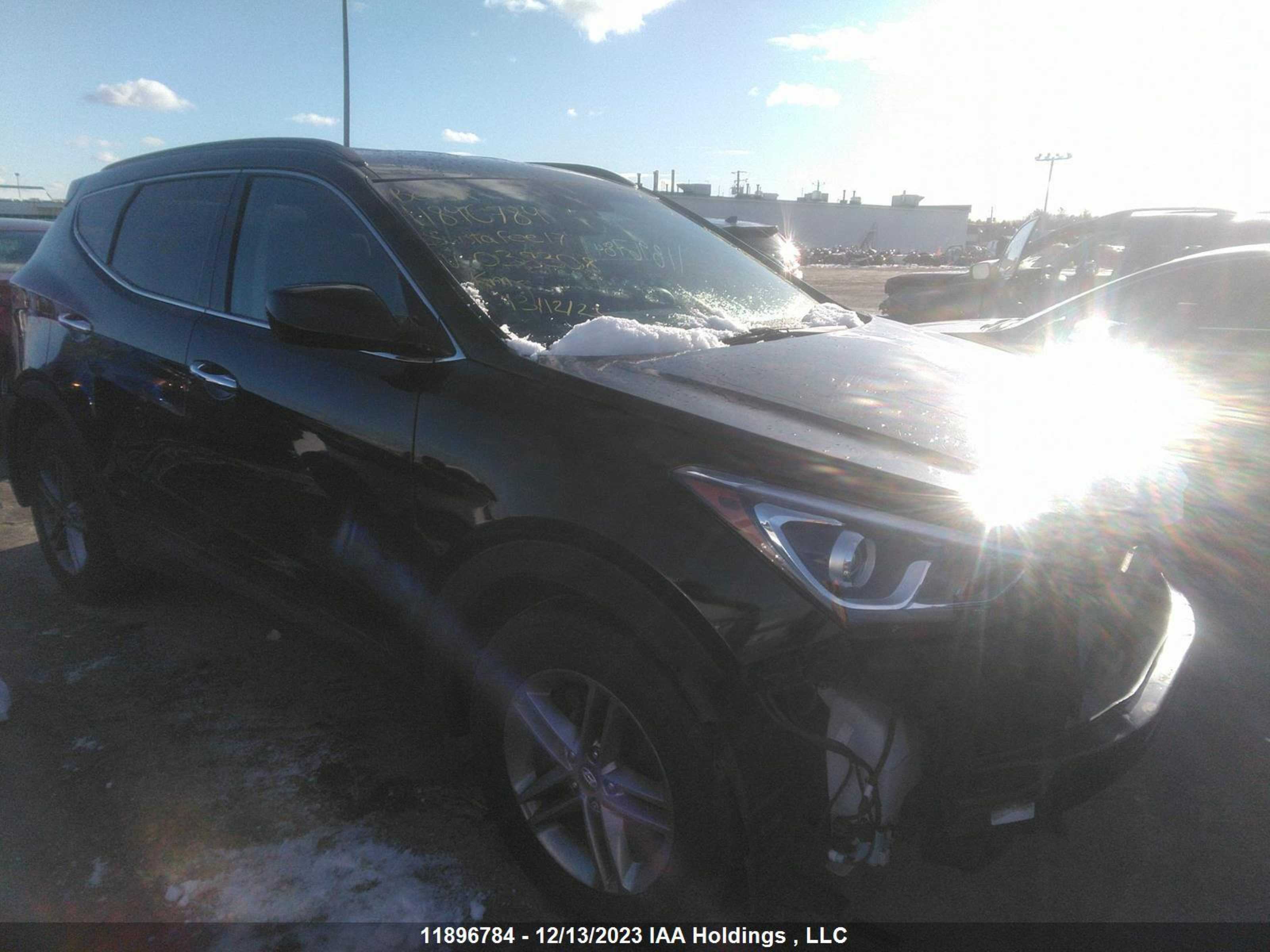 HYUNDAI SANTA FE 2017 5nmzt3lb6hh038308