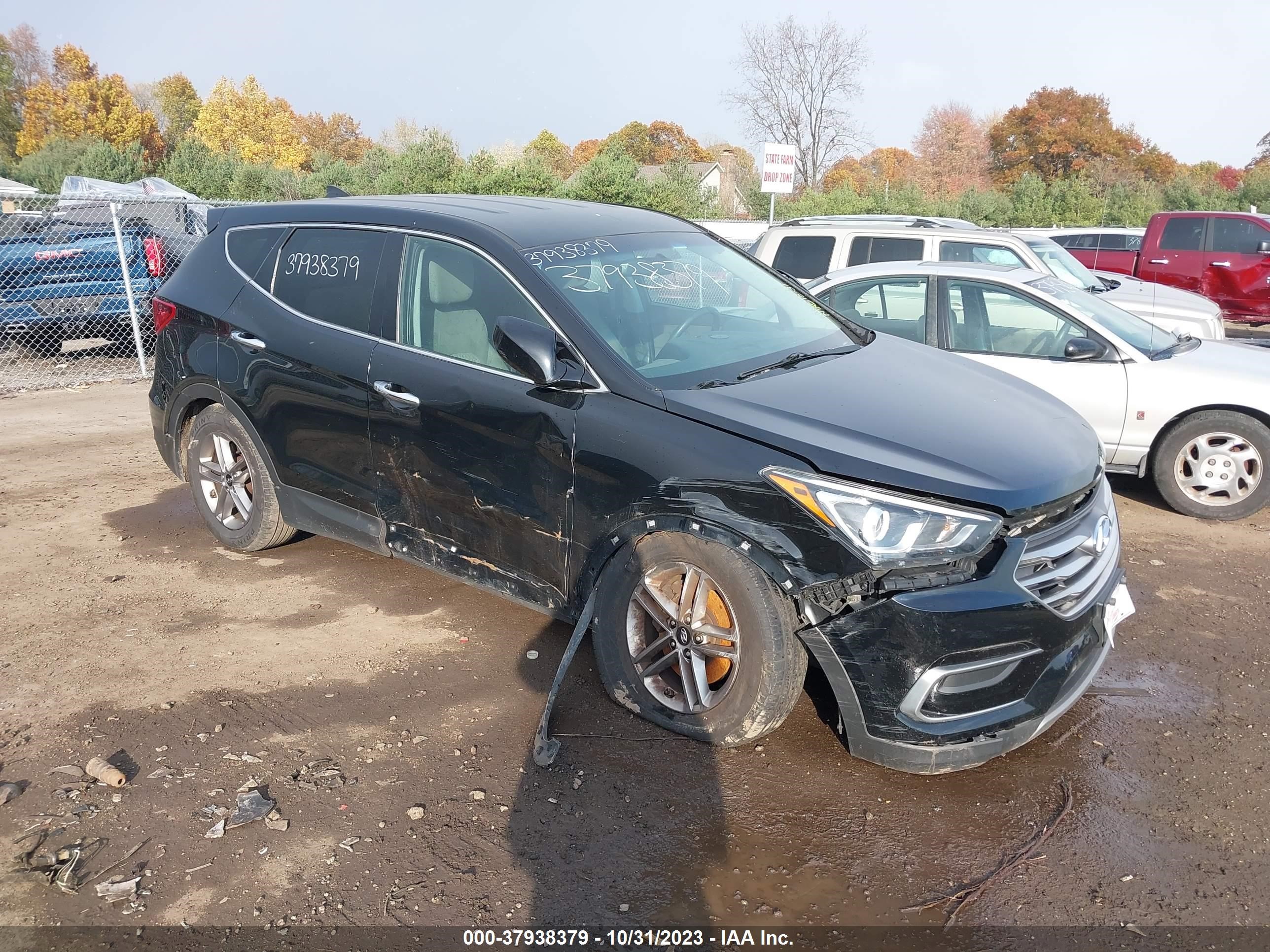 HYUNDAI SANTA FE 2017 5nmzt3lbxhh021222