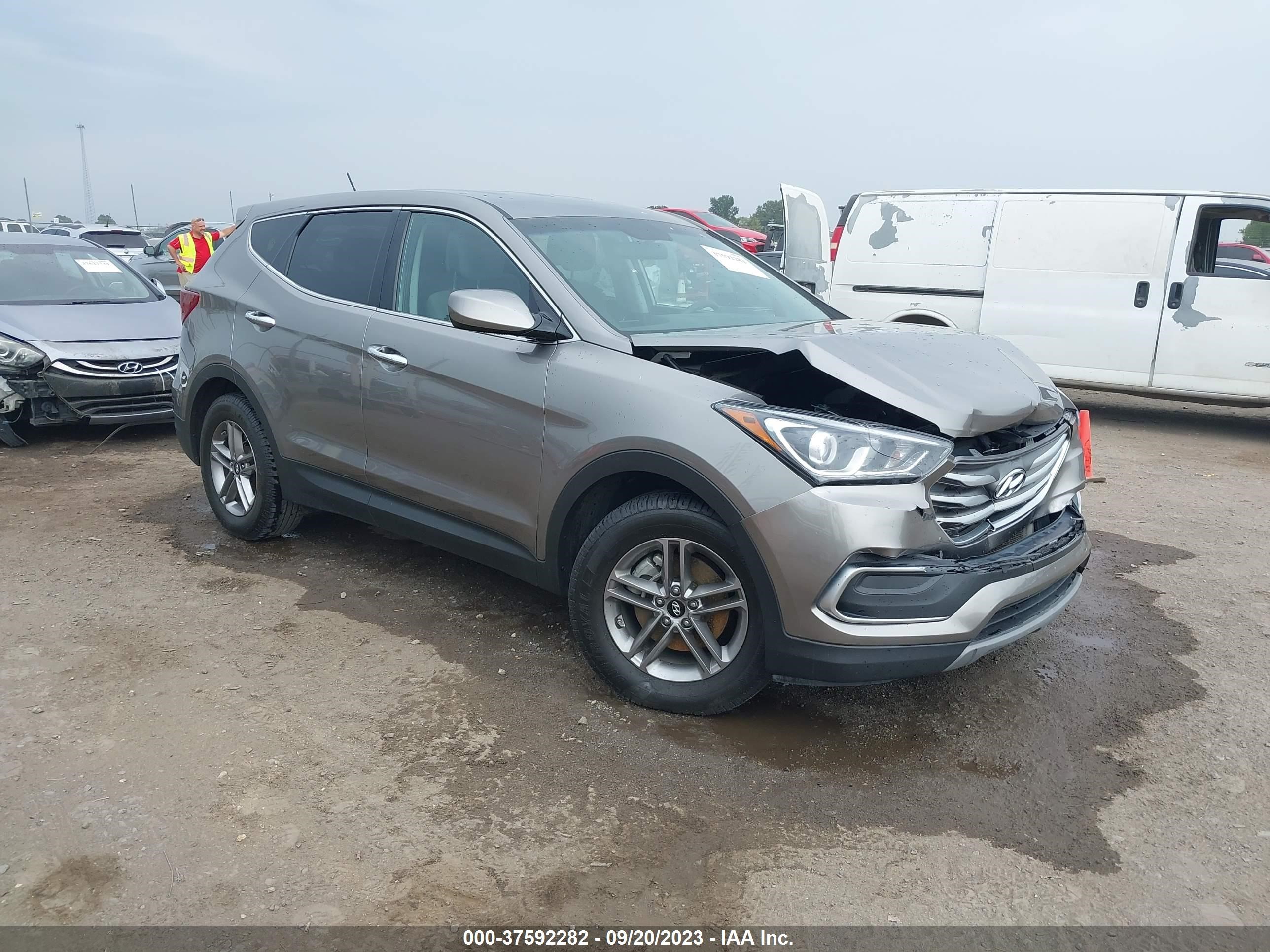 HYUNDAI SANTA FE 2018 5nmztdlb0jh093493