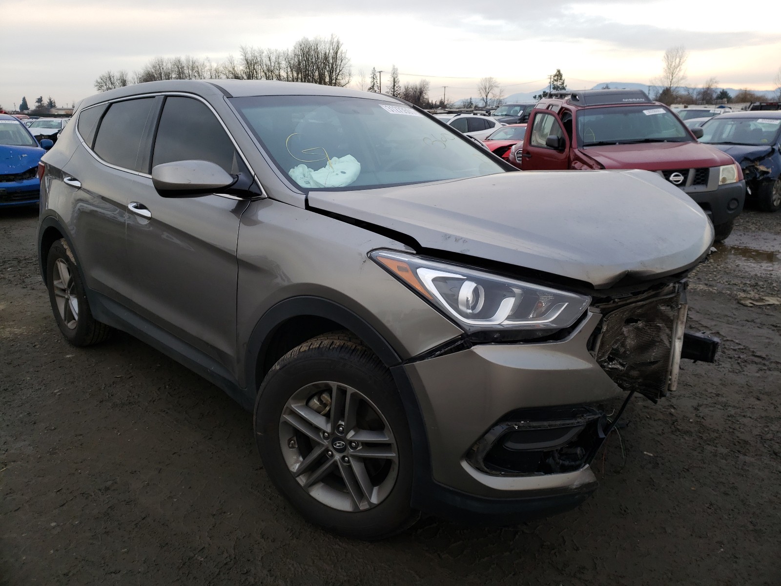 HYUNDAI SANTA FE S 2017 5nmztdlb5hh044834