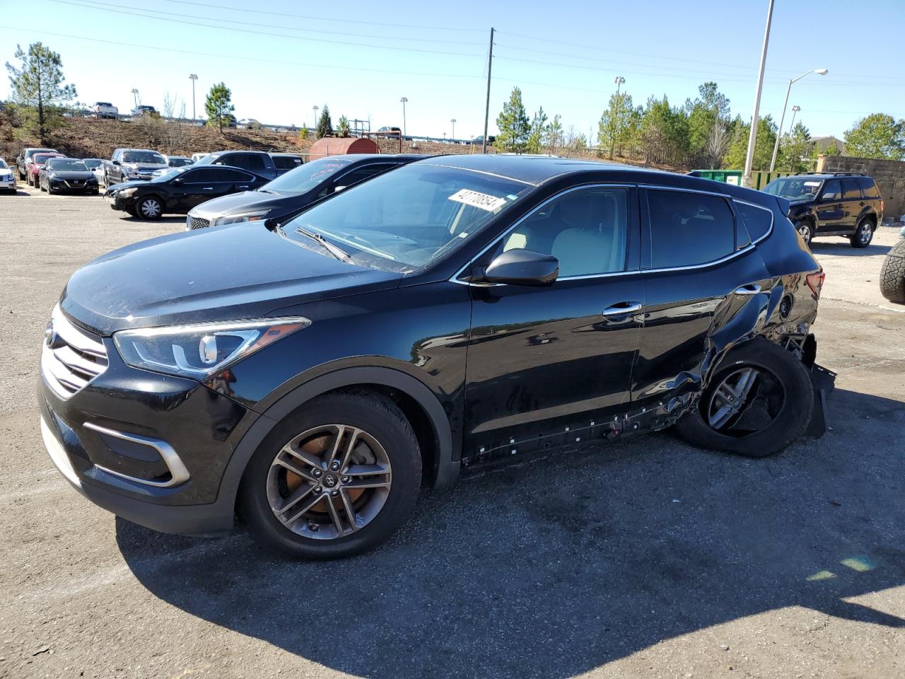 HYUNDAI SANTA FE 2017 5nmztdlb6hh026634