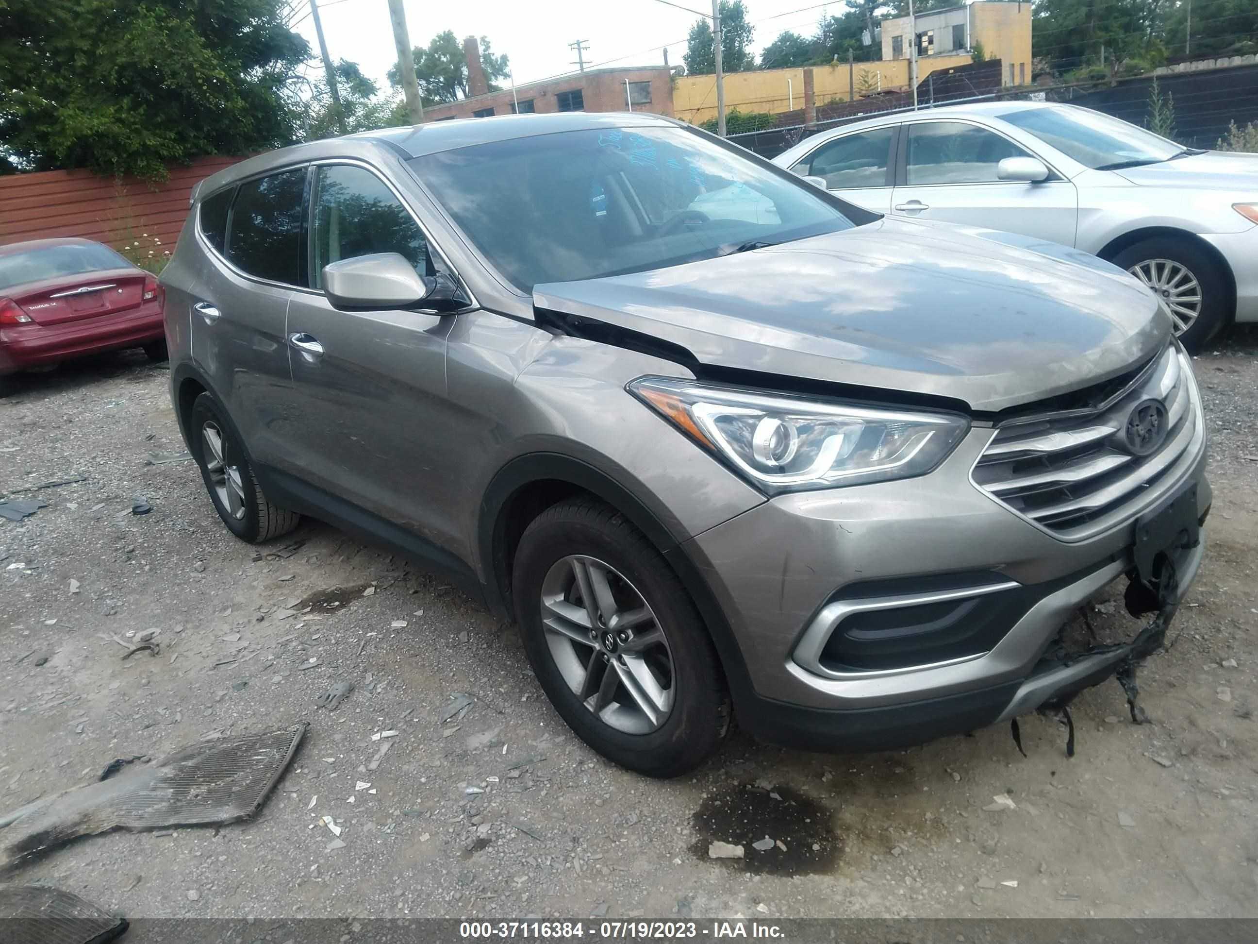 HYUNDAI SANTA FE 2018 5nmztdlb7jh098805