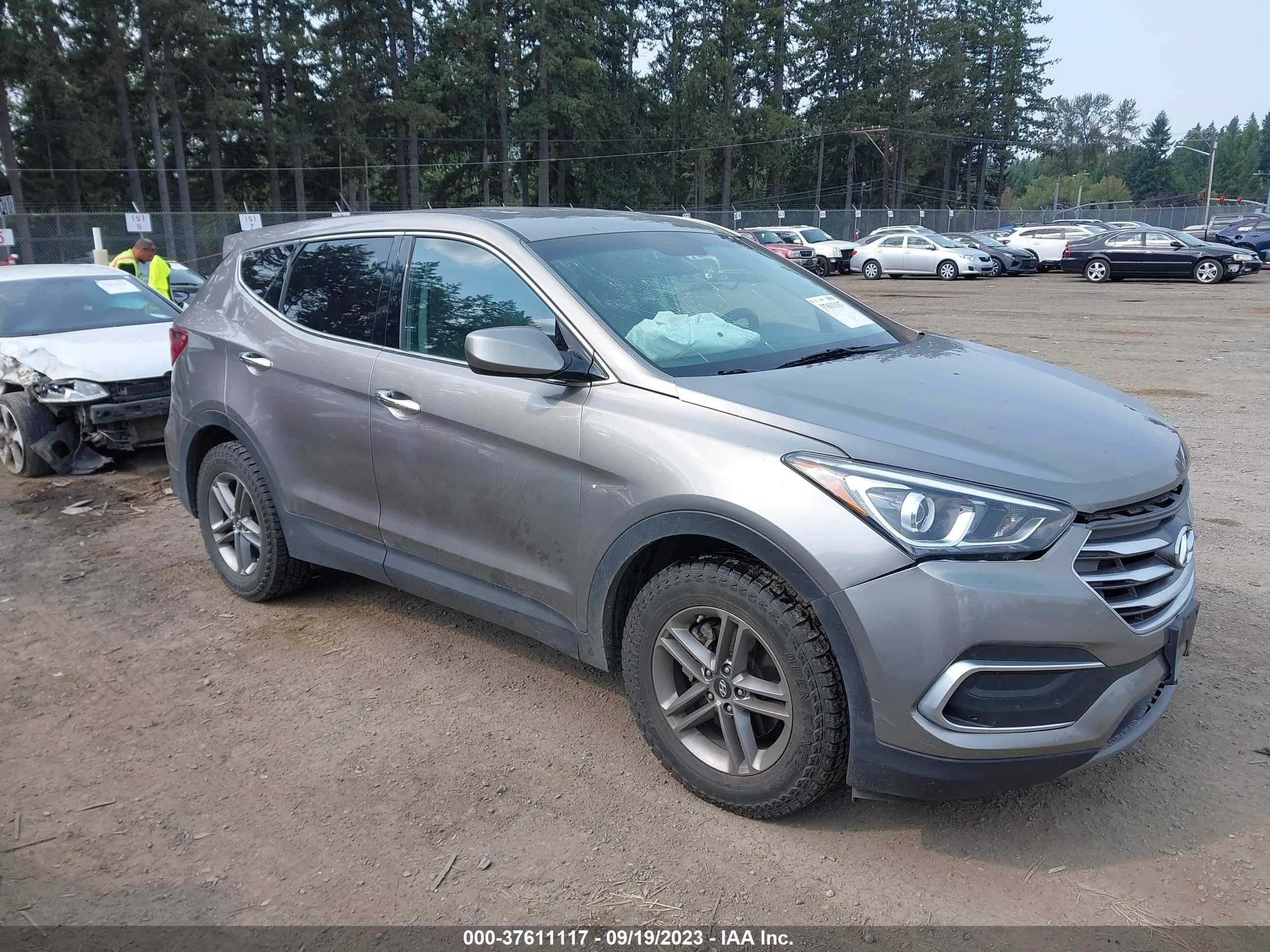 HYUNDAI SANTA FE 2018 5nmztdlb8jh085724