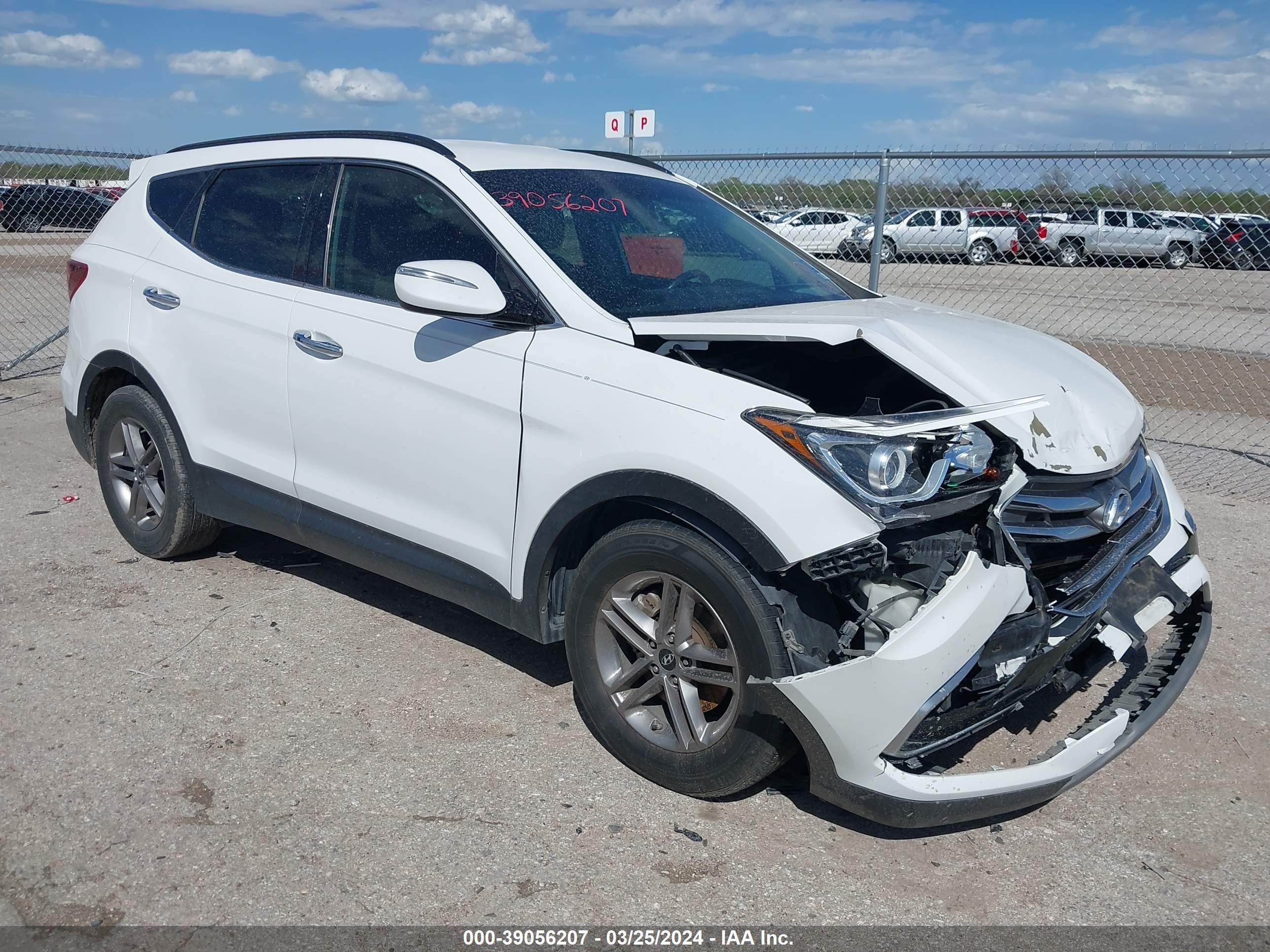 HYUNDAI SANTA FE 2018 5nmzu3lb7jh089318