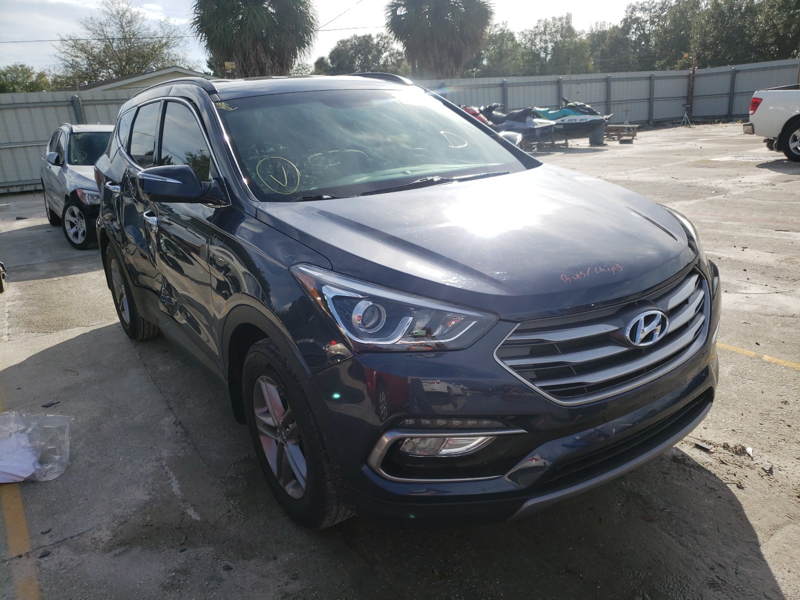 HYUNDAI SANTA FE S 2018 5nmzu3lbxjh075879