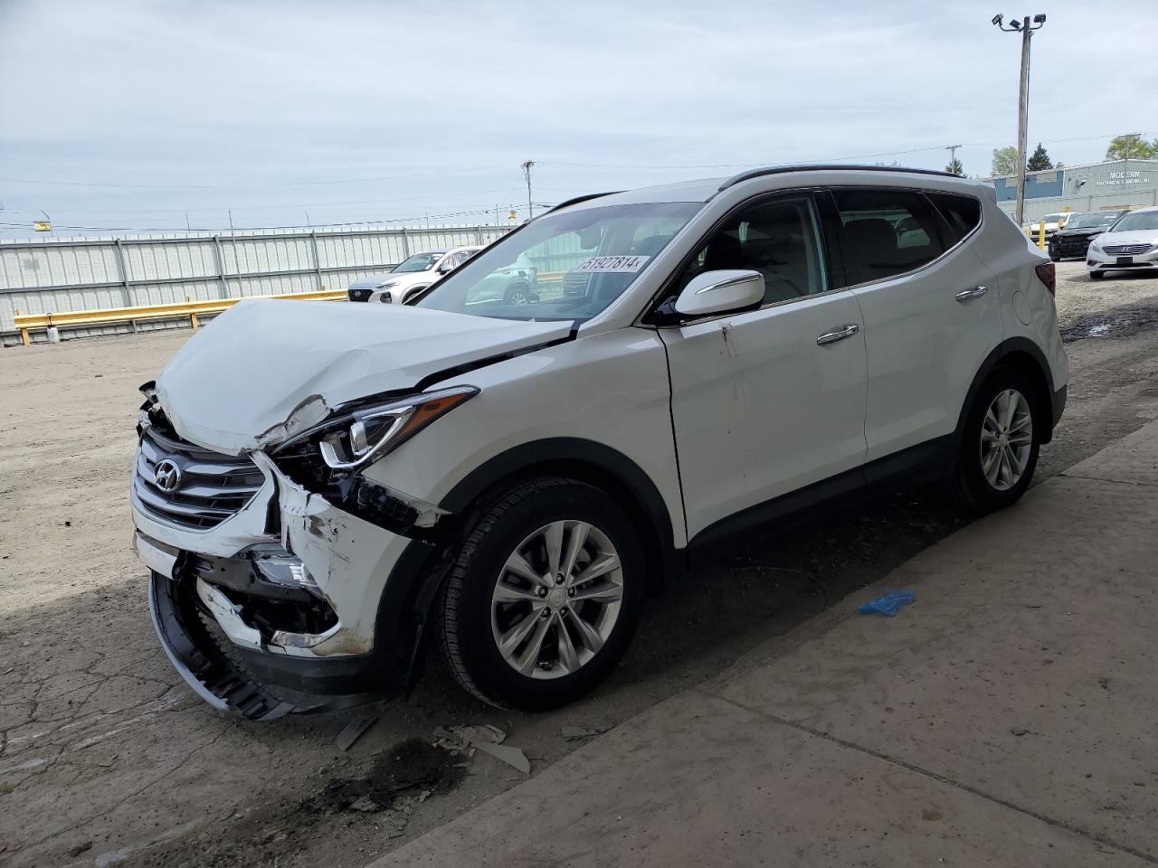 HYUNDAI SANTA FE 2017 5nmzudla6hh046614