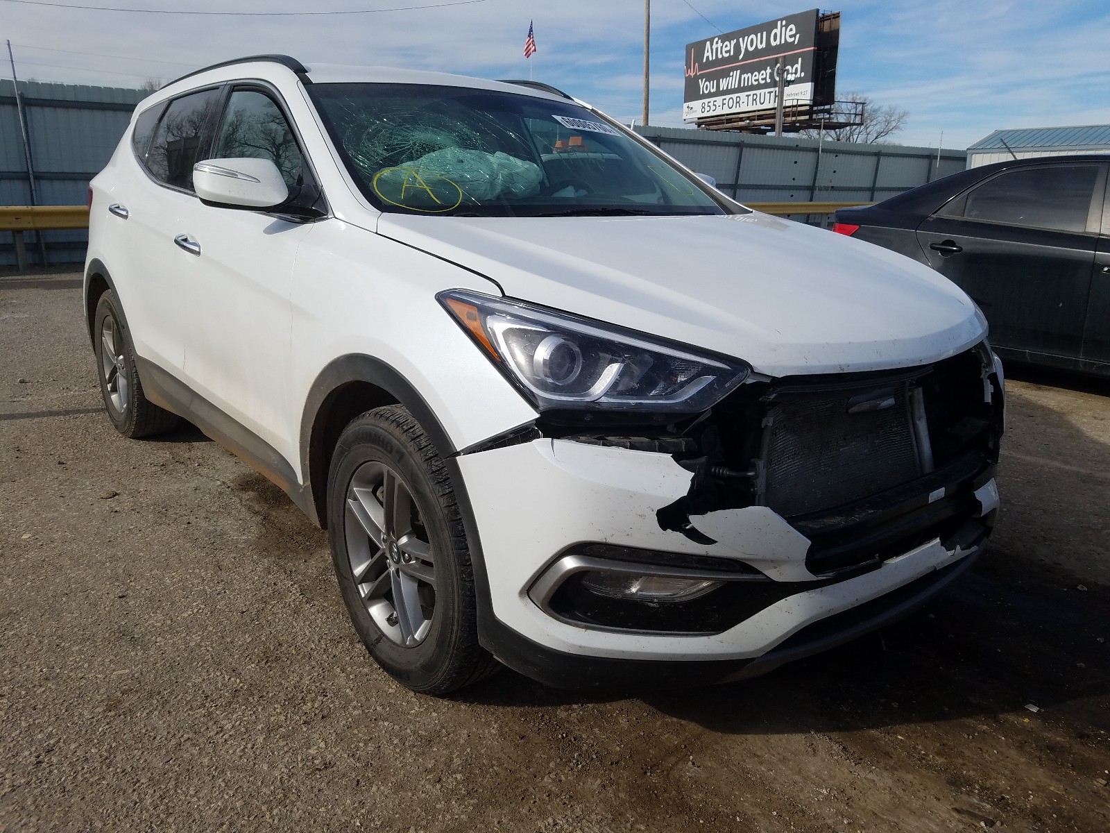 HYUNDAI SANTA FE S 2017 5nmzudlb1hh035657