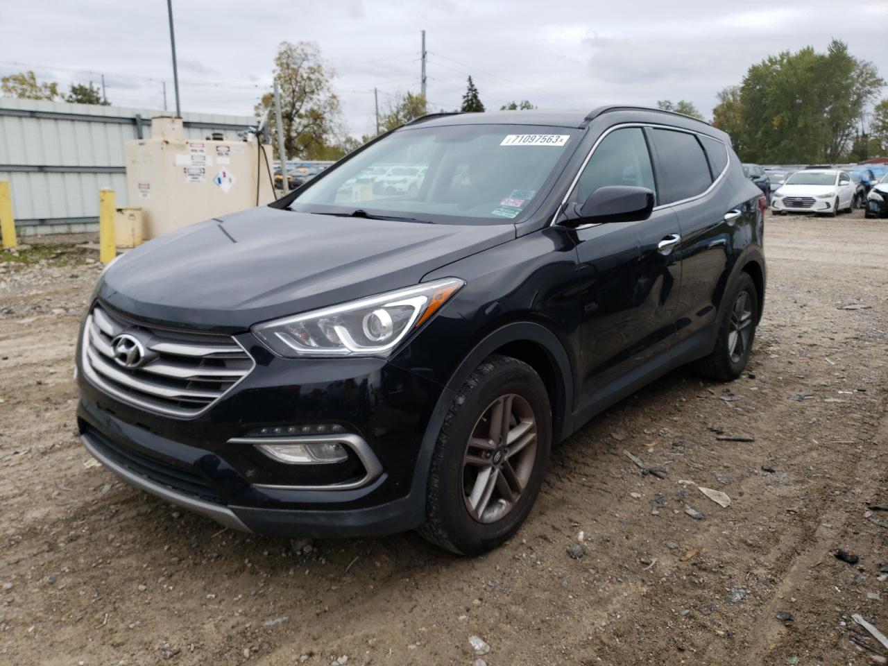 HYUNDAI SANTA FE 2017 5nmzudlb2hh037224