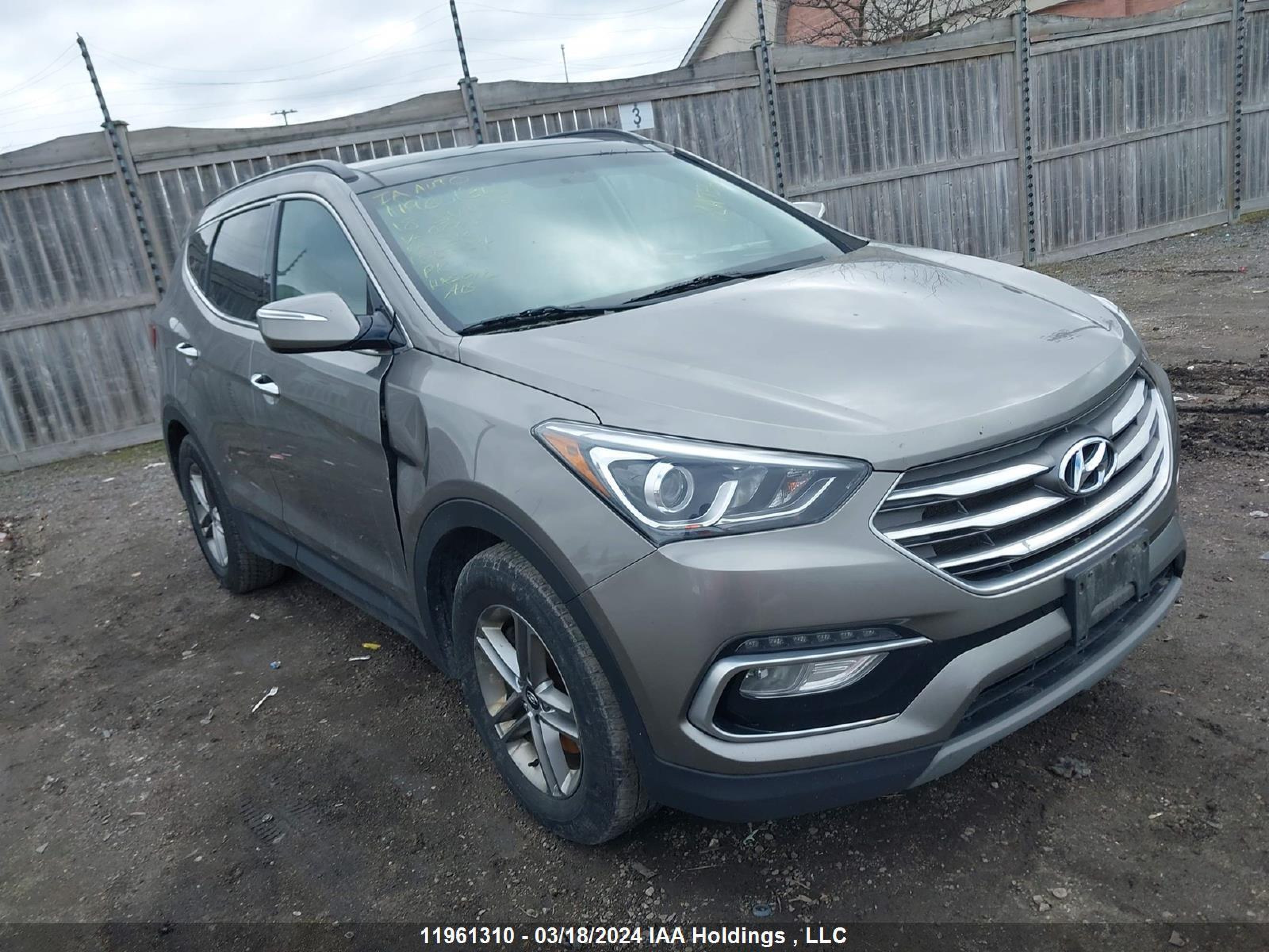 HYUNDAI SANTA FE 2018 5nmzudlbxjh087018