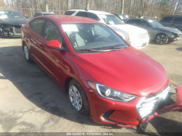 HYUNDAI ELANTRA 2017 5npd74lf0hh069211