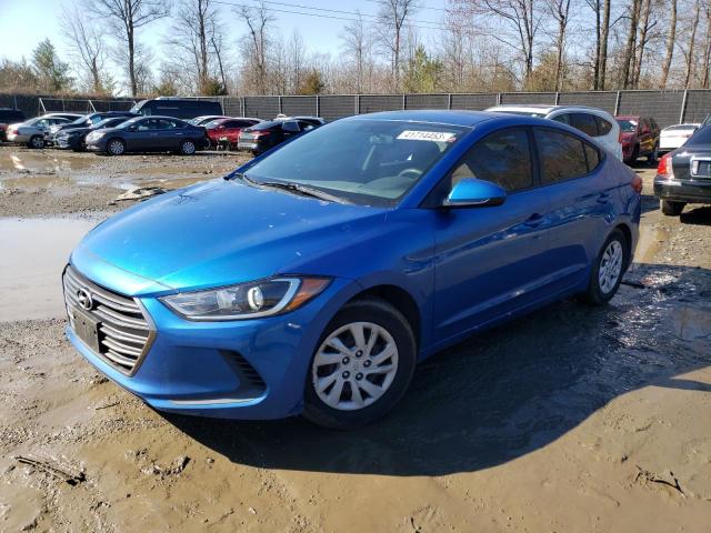 HYUNDAI ELANTRA SE 2017 5npd74lf0hh070391