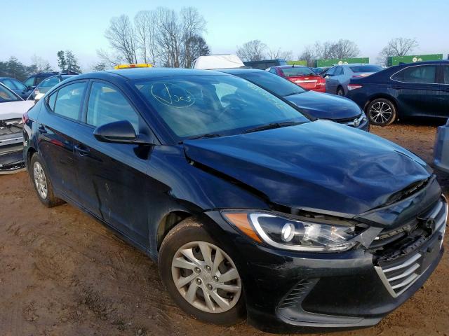 HYUNDAI ELANTRA SE 2017 5npd74lf0hh102207