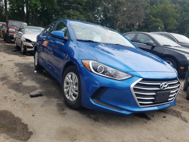 HYUNDAI ELANTRA SE 2017 5npd74lf0hh104815