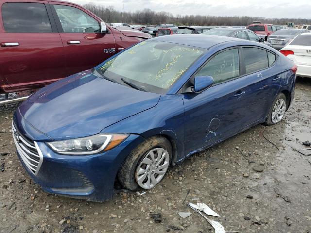 HYUNDAI ELANTRA SE 2017 5npd74lf0hh136633