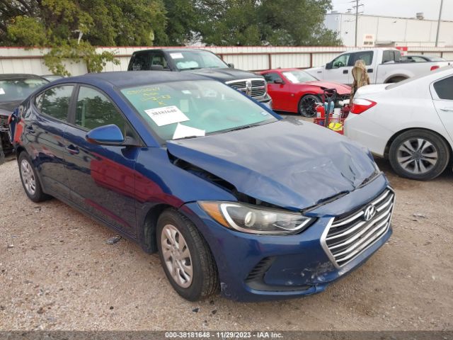 HYUNDAI ELANTRA 2017 5npd74lf0hh137054