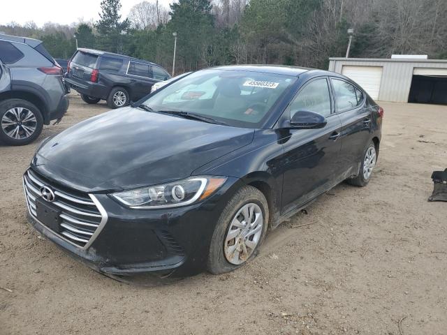 HYUNDAI ELANTRA SE 2017 5npd74lf0hh142240