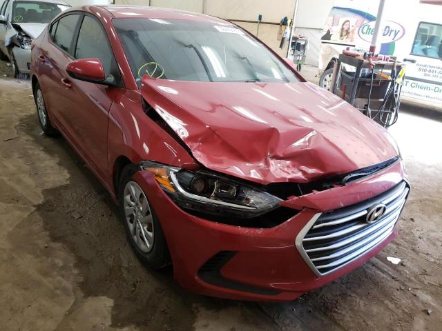 HYUNDAI ELANTRA SE 2017 5npd74lf0hh162875