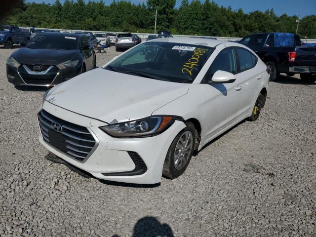 HYUNDAI ELANTRA SE 2017 5npd74lf0hh163153