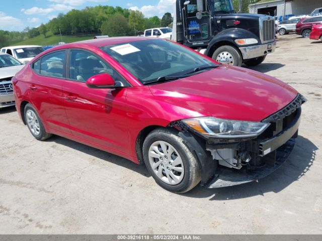 HYUNDAI ELANTRA 2017 5npd74lf0hh194497