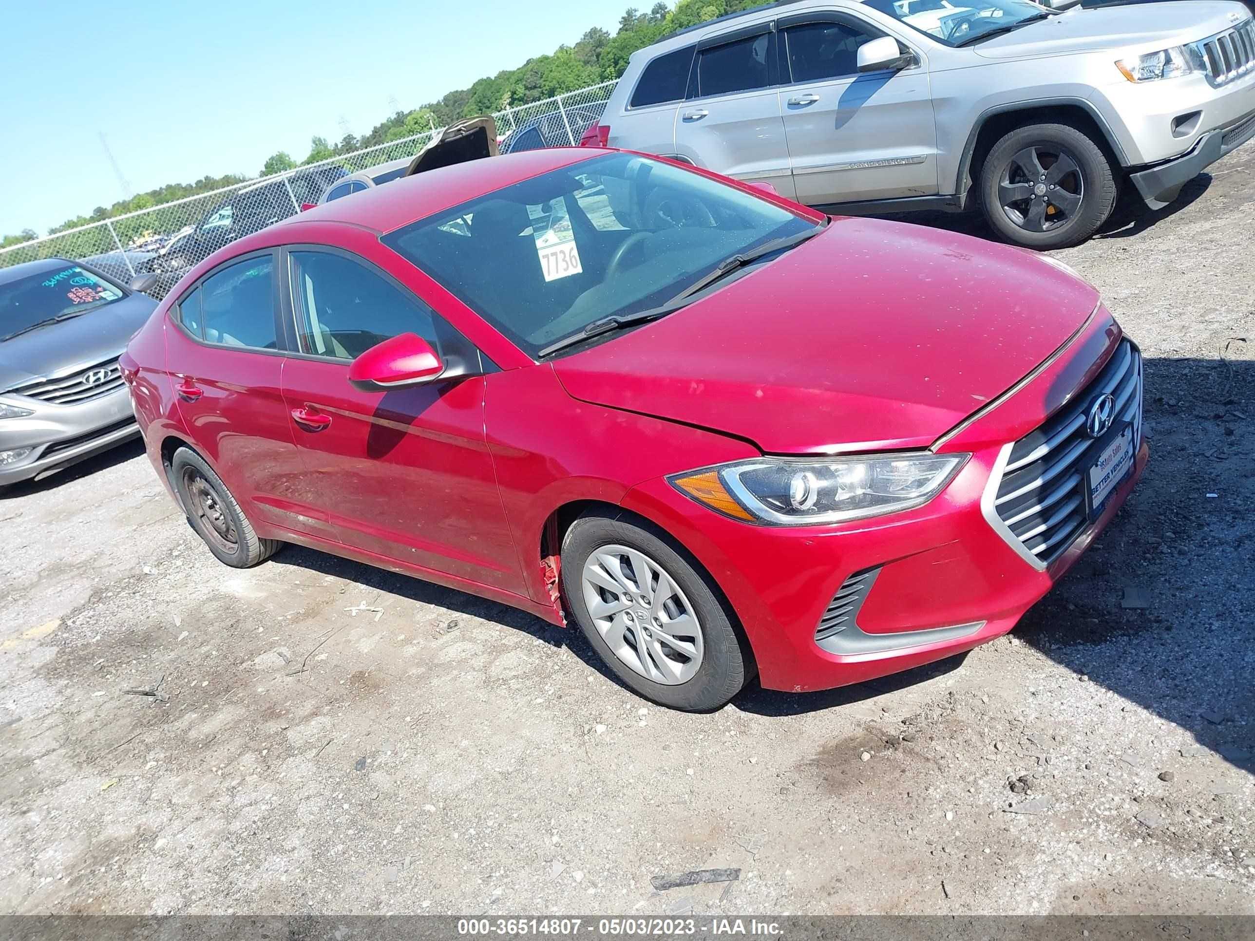 HYUNDAI ELANTRA 2017 5npd74lf0hh197898