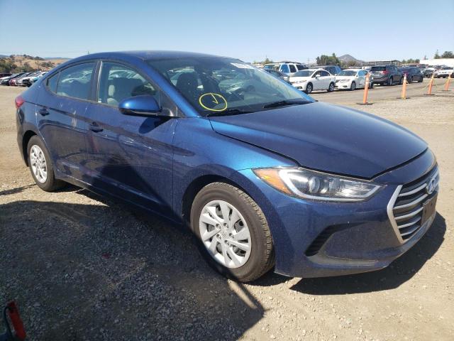 HYUNDAI ELANTRA SE 2018 5npd74lf0jh243817