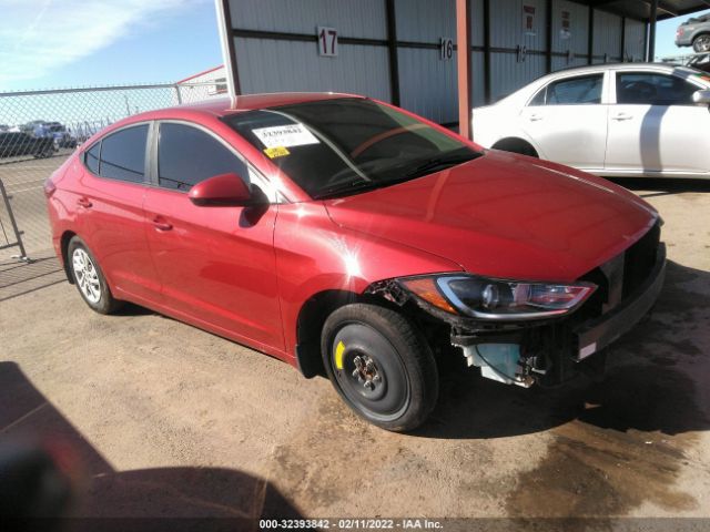 HYUNDAI ELANTRA 2018 5npd74lf0jh296484