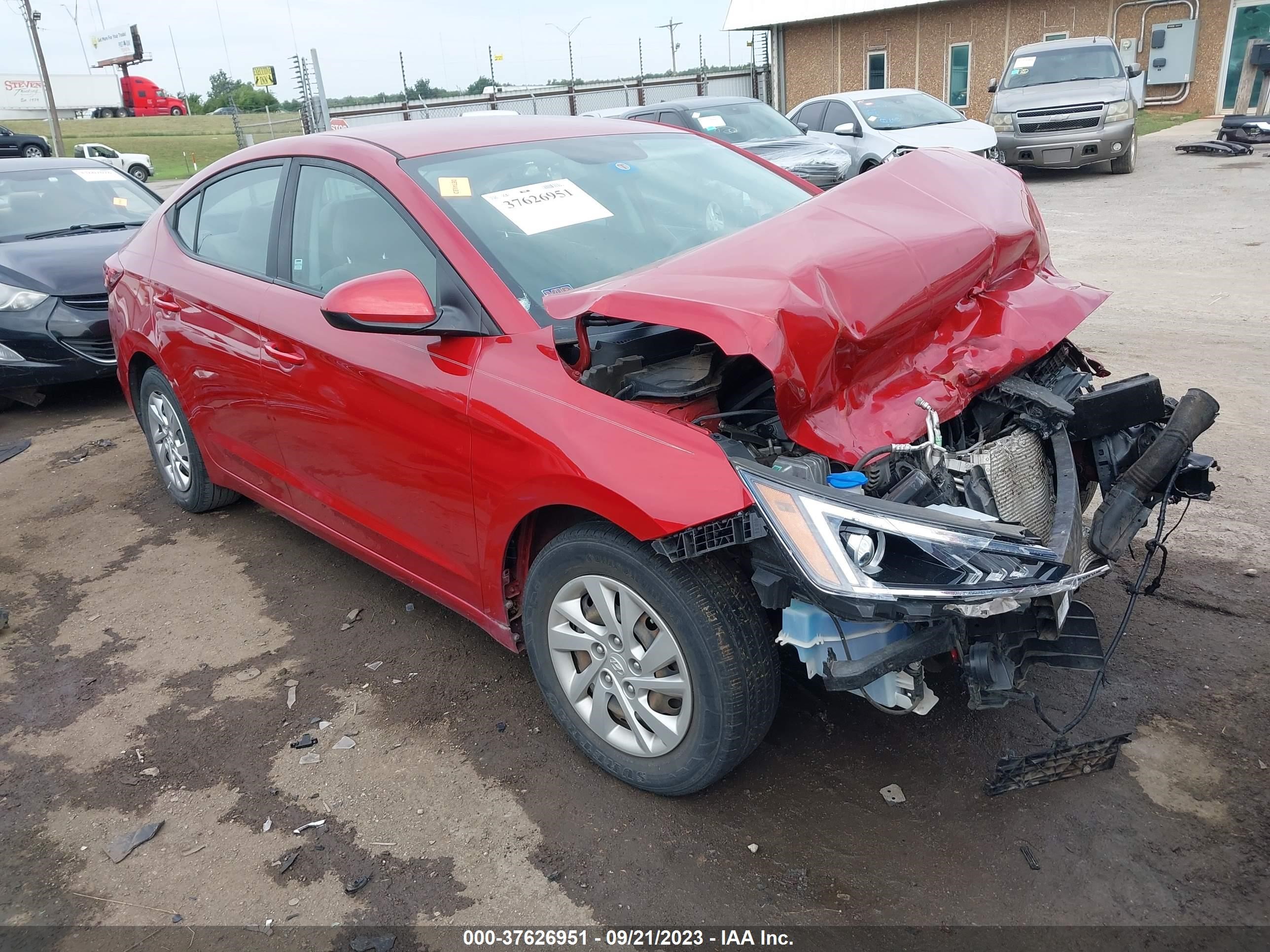 HYUNDAI ELANTRA 2019 5npd74lf0kh410341